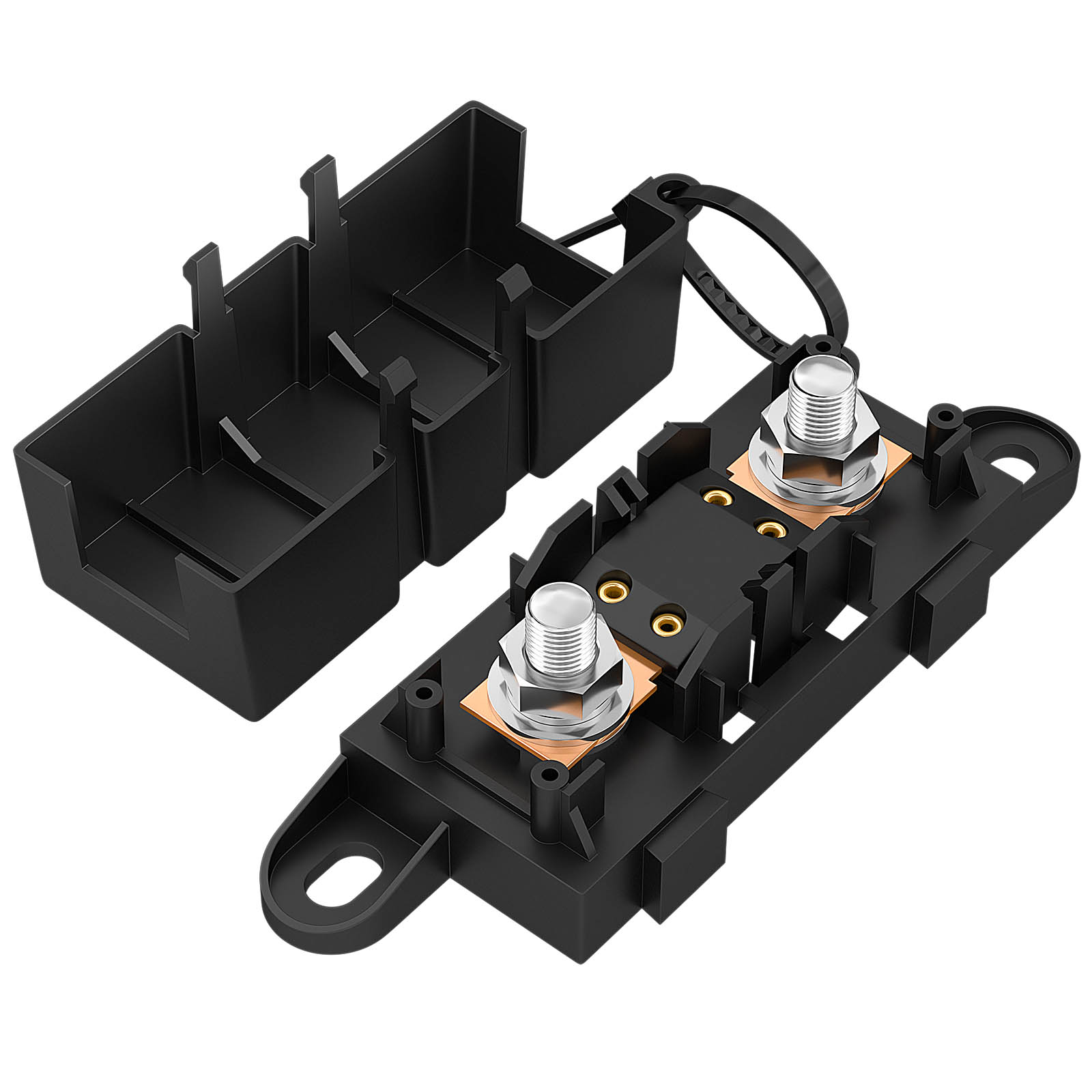 M8 Studs BoltDown AMG/MEGA Fuse Holder With Cover DAIER
