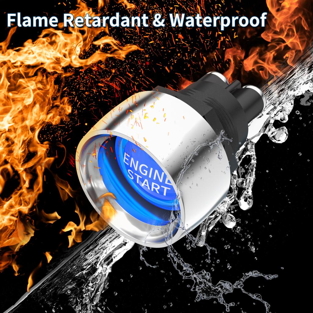 For Marine 50A Push Button Momentary Starter Ignition Switch On-Off SPST 12V DC - View #6
