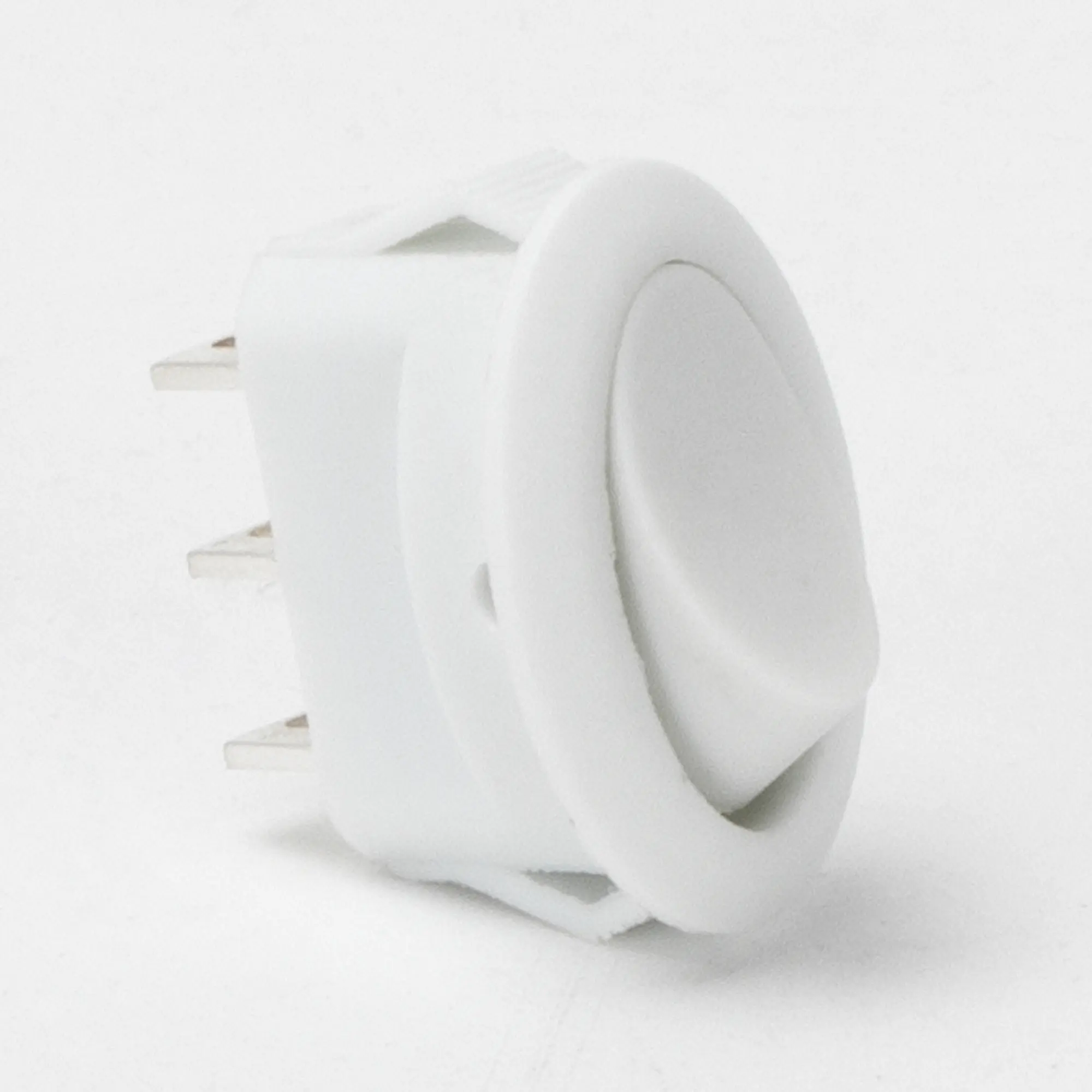 8-Pack Mini White Rocker Switches – 15mm X 10mm 6A 2-Pin SPST On/Off KCD1 12V