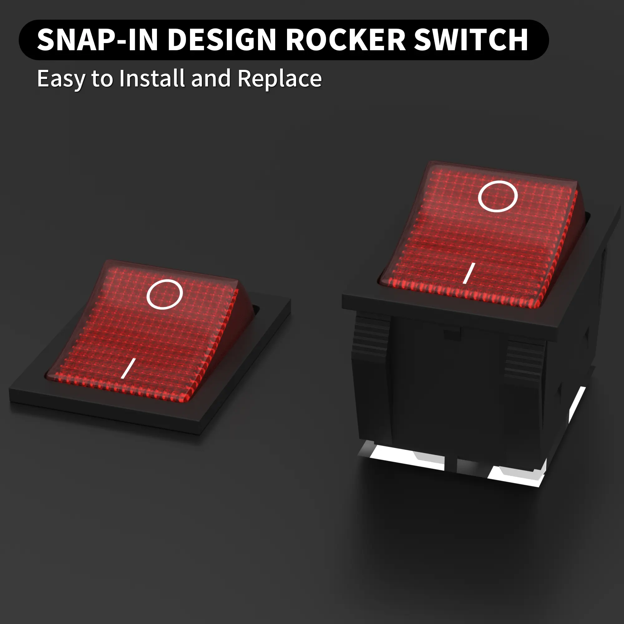 Illuminated Rocker 6 Pin Switch Wiring Diagram - Craftic Carling Switch