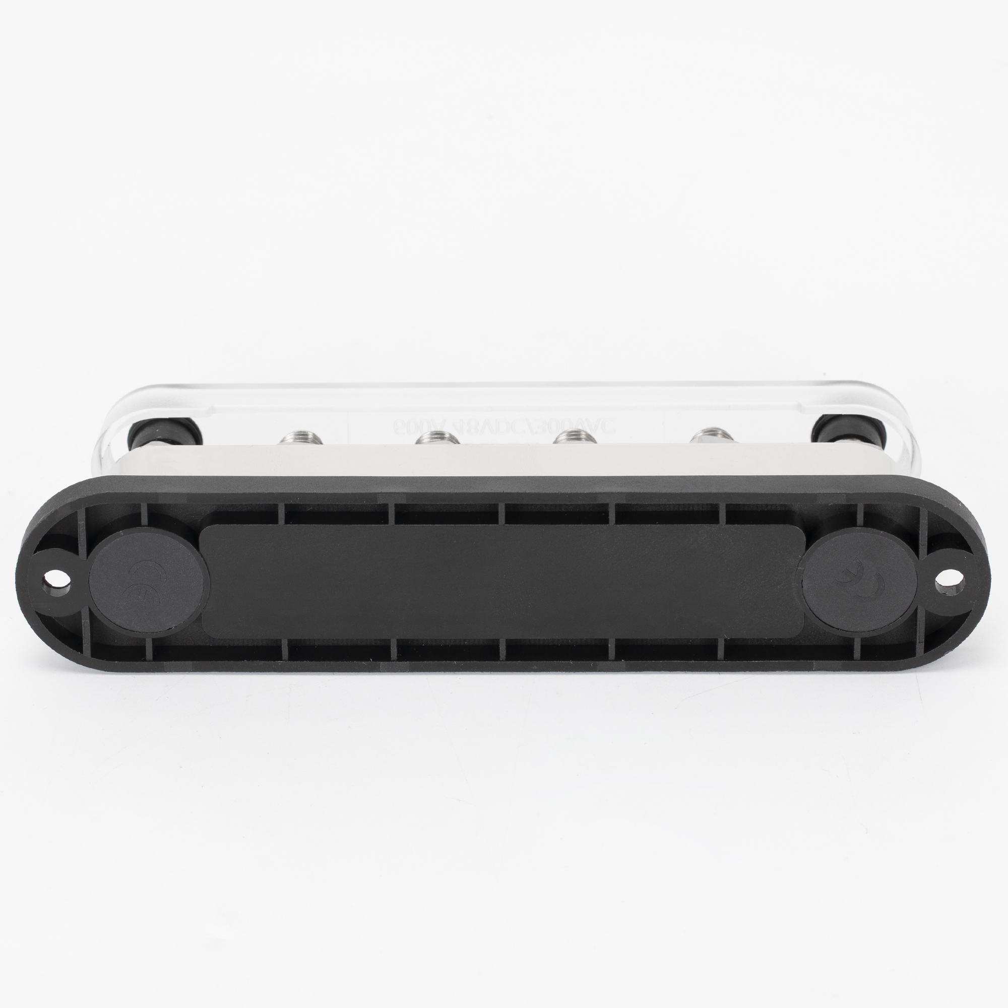 BB600-T6M10-C 600A 48VDC 6 x M10 (3/8″) Stud Power Bus Bar Distribution Block