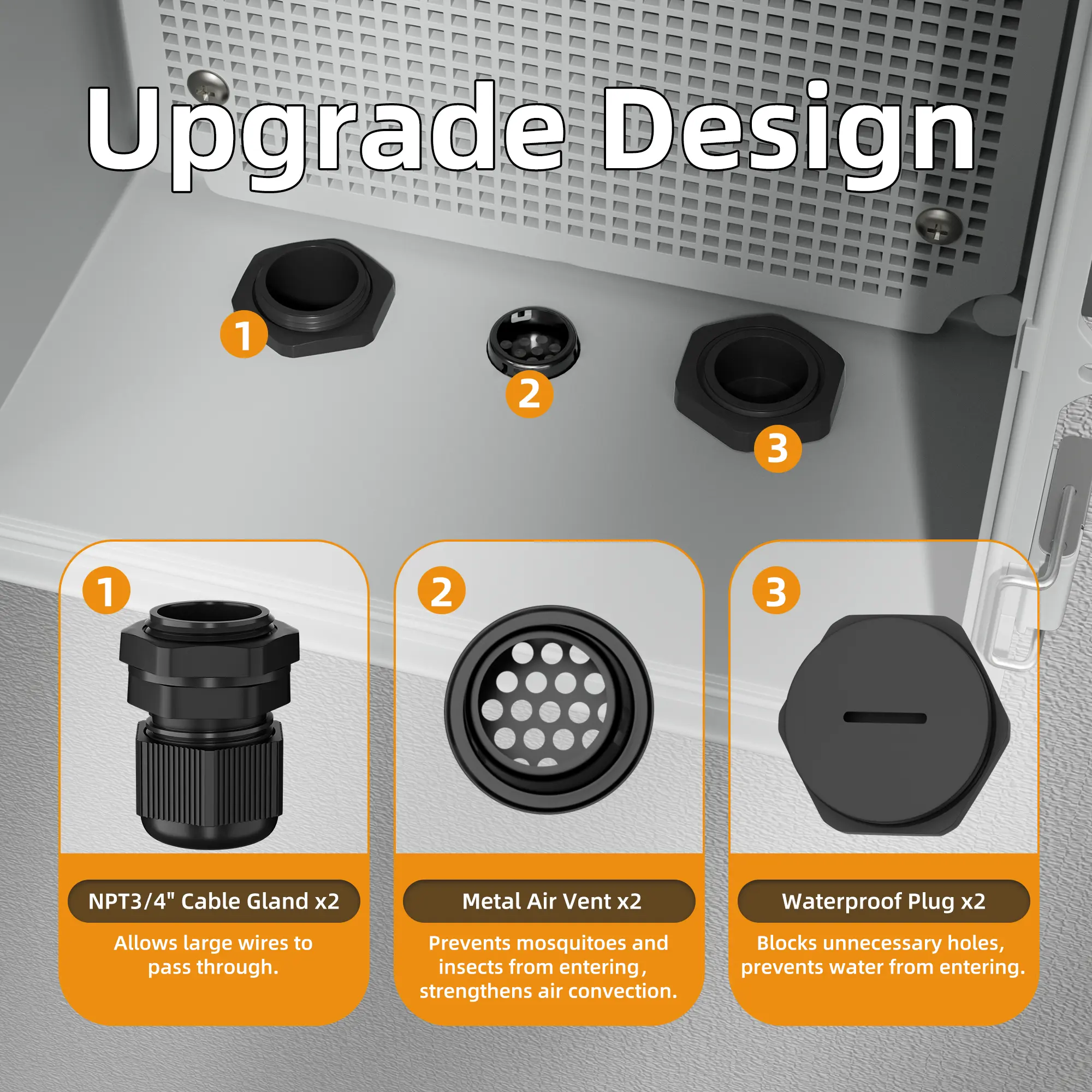 Transparent Electrical Enclosure Box - 13.8