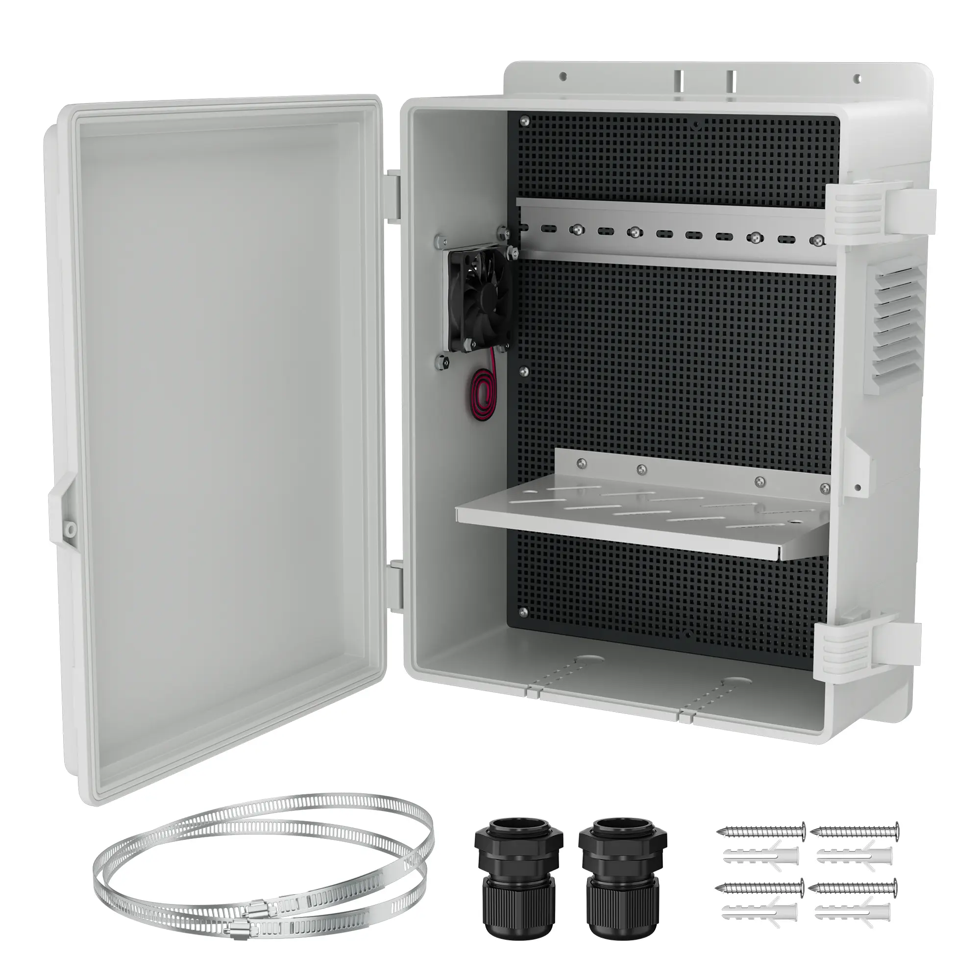 NEMA ABS Plastic Enclosures Outdoor Waterproof Junction Box Kit