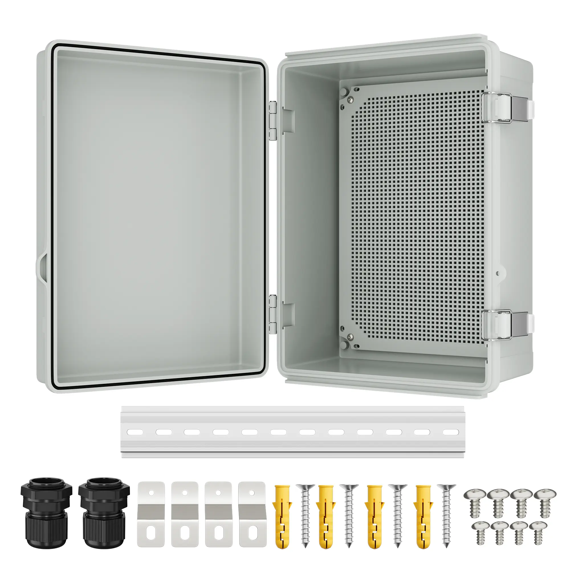 Weatherproof ABS Plastic Large Junction Box - 15.7