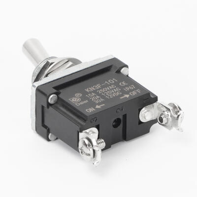 KN3F-101 IP67 2 Pin Waterproof ON-OFF Toggle Switch with Screw Terminal KN3F-101 IP67 2 Pin Waterproof ON-OFF Toggle Switch with Screw Terminal