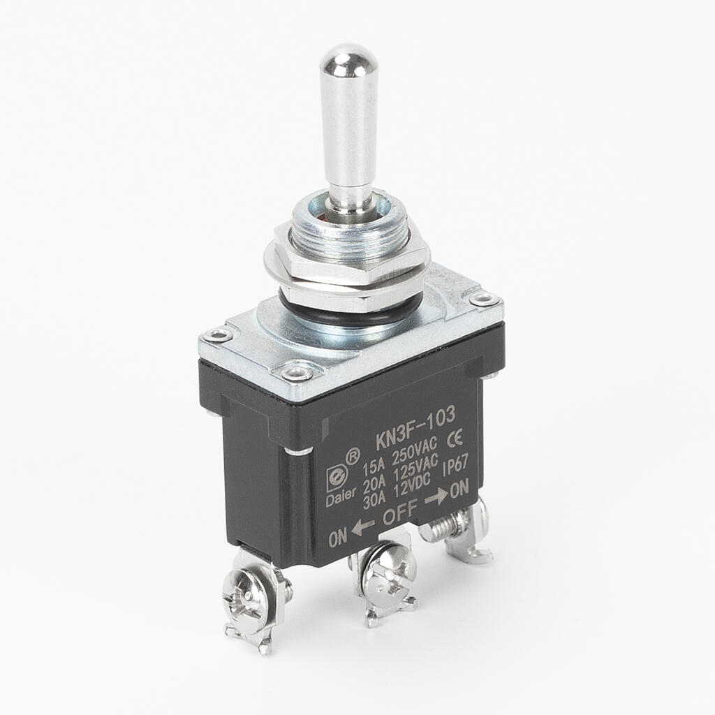 Interruttore A Levetta 12V 30A ON/Off - Impermeabile, 2 Pin, Per