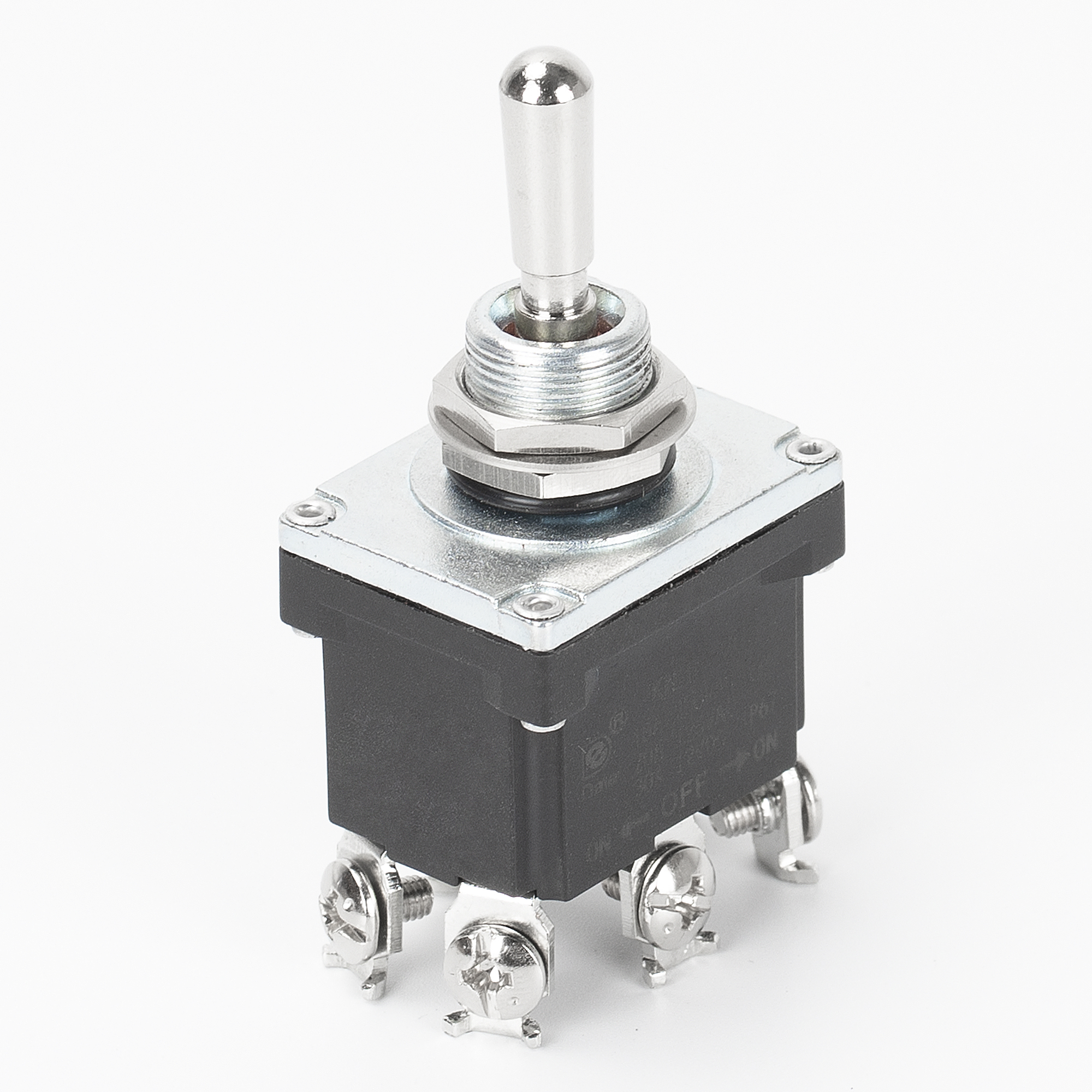 KN3F-203/KN3F-223 30A 12VDC IP67 Latching/Momentary DPDT 6 Pin Toggle Switch