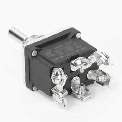 KN3F-223 30A 12VDC IP67 Toggle Switch with 6 Terminals KN3F-223 30A 12VDC IP67 Toggle Switch with 6 Terminals