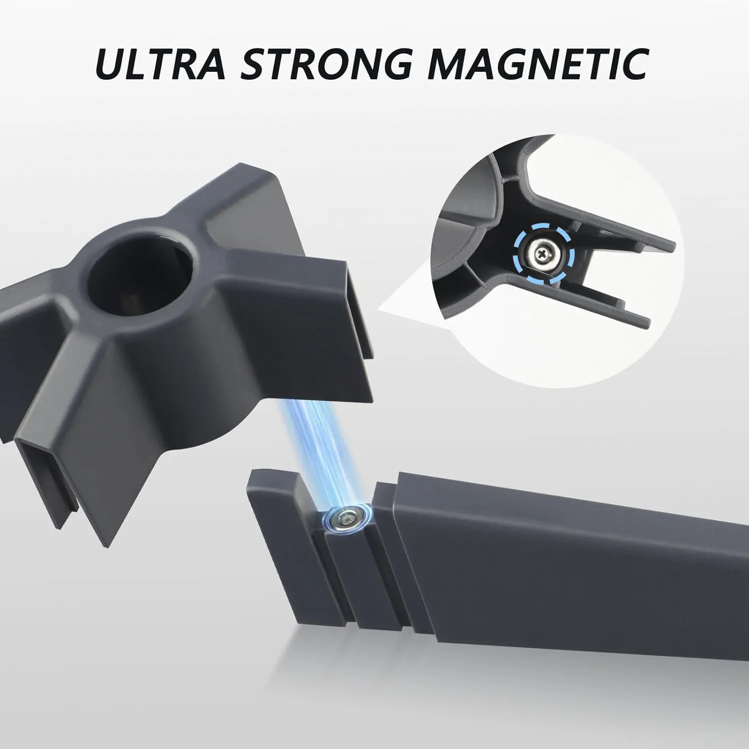 Starlink Gen 2 Dish Portable Detachable Magnetic Base Ground Mount