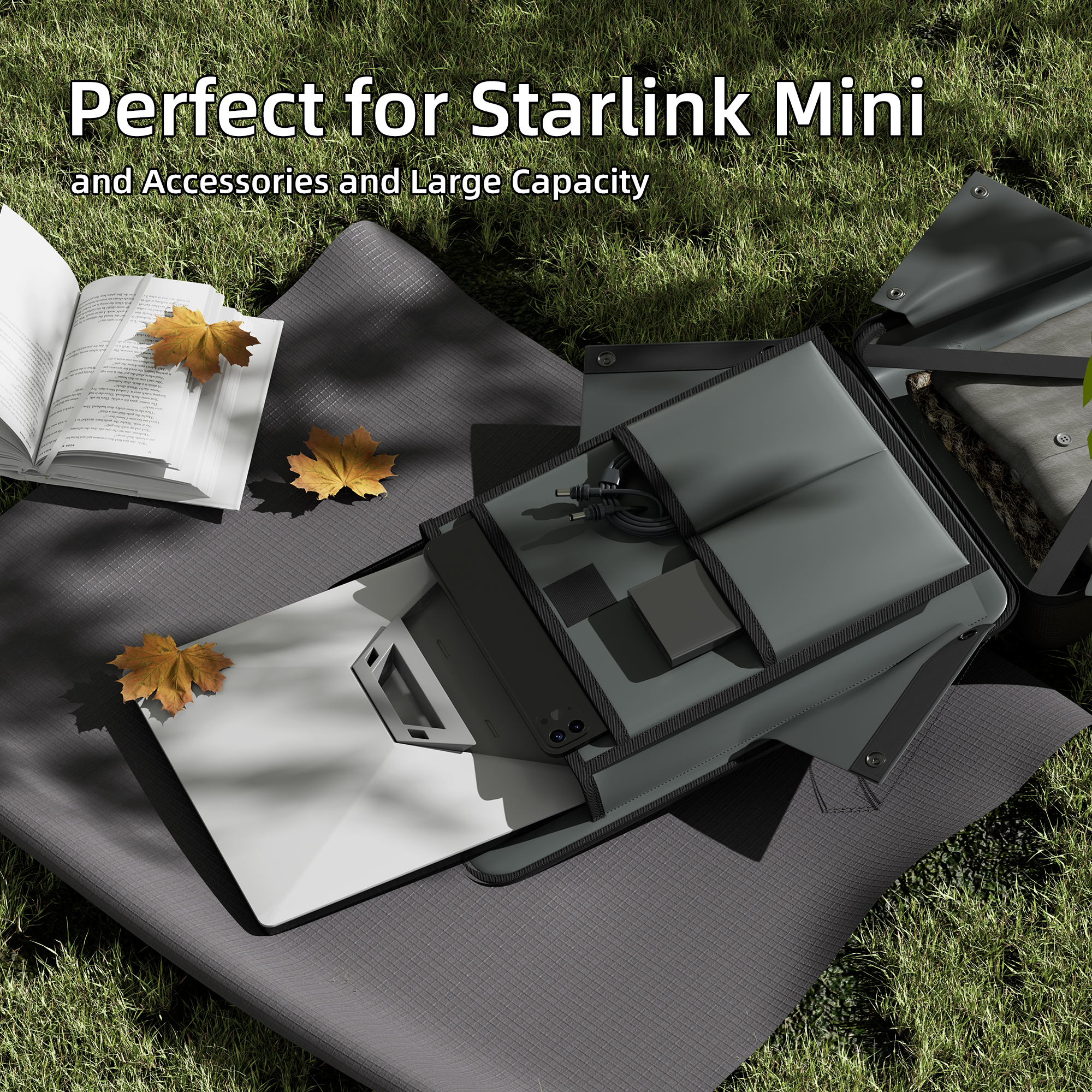 Starlink Mini Organizer Travel Backpack with USB Charging Port and TSA Password Lock
