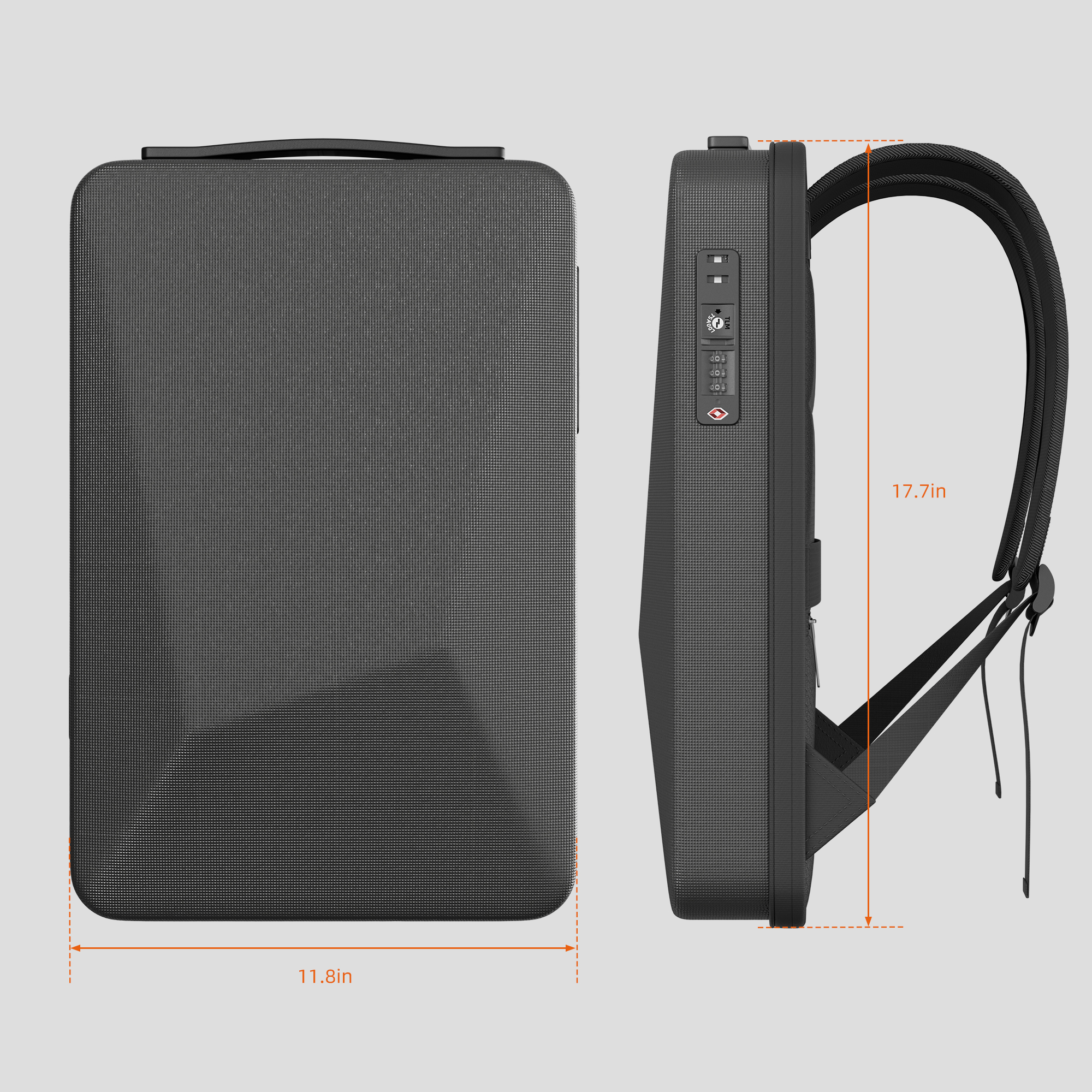 Starlink Mini Organizer Travel Backpack with USB Charging Port and TSA Password Lock