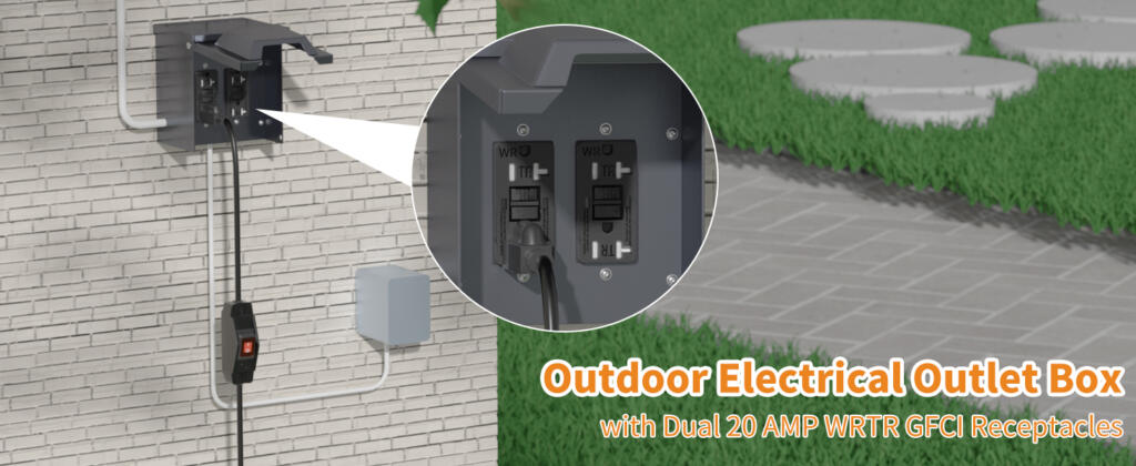 POP-2-40A Outdoor Electrical Outlet Box