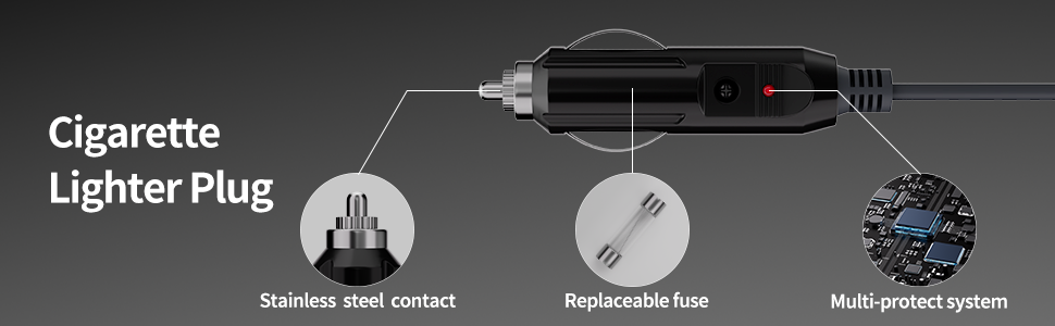 MINI-DC-CIG-1 Starlink MINI 60W DC to Car Cigarette Lighter Plug