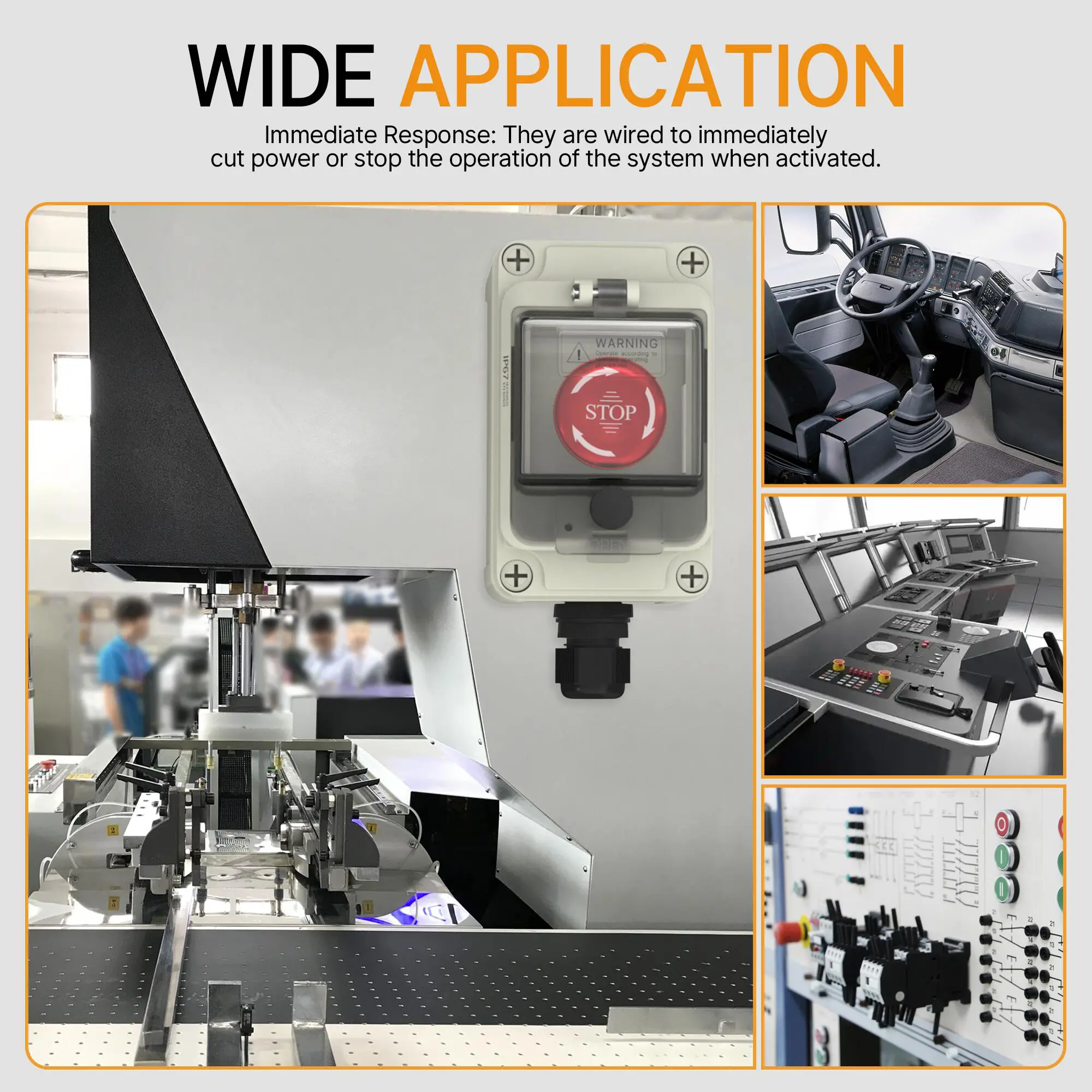 Stazione Del Pulsante Vari Tipi Fotografia Stock - Immagine Di - Foto 5