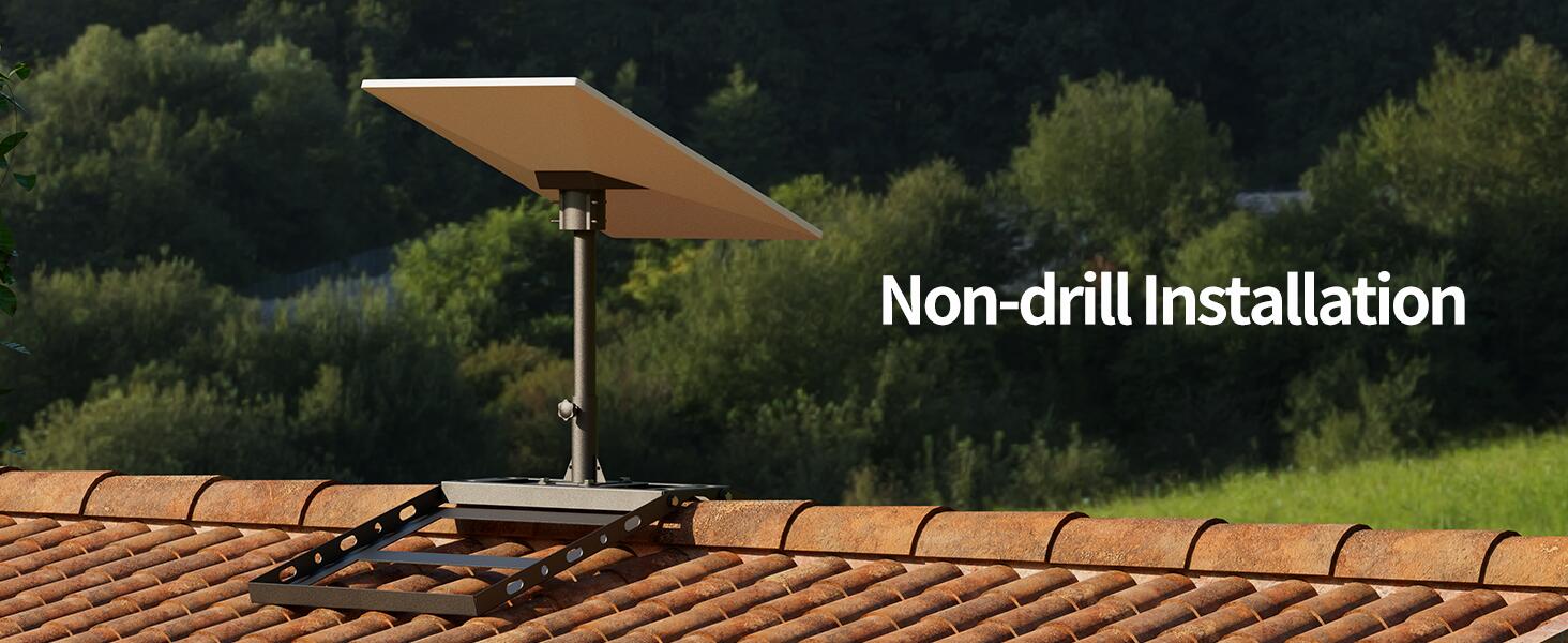 Gen3-DM1-PRM1 Starlink Gen3 Roof Peak Ridge Mount Kit Installation