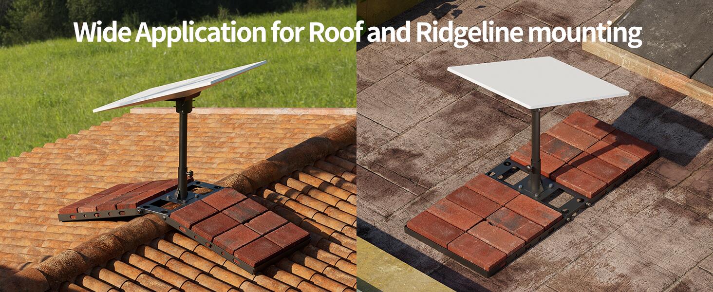 Gen3-DM1-PRM1 Starlink Gen3 Roof Peak Ridge Mount Kit Wide Application