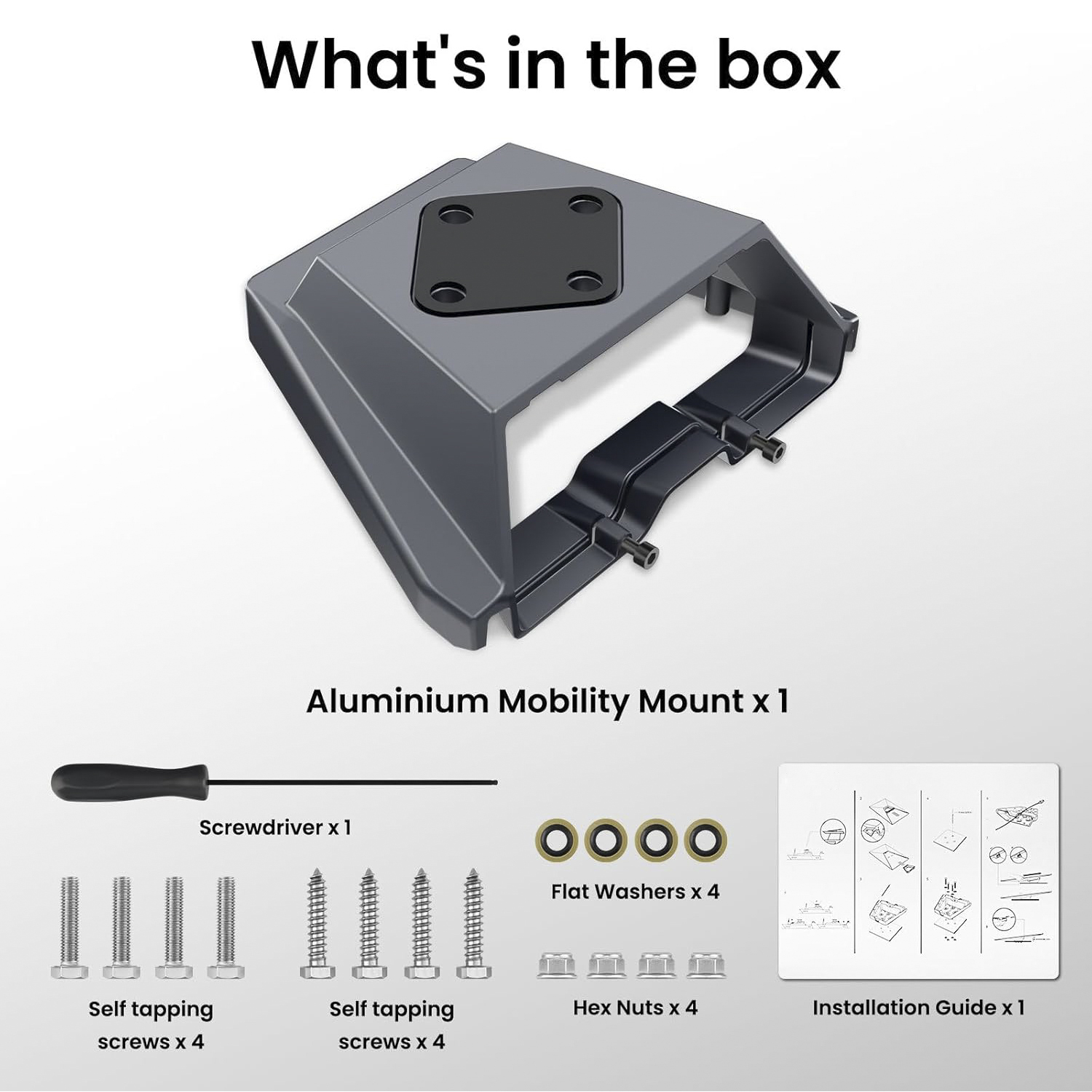 Gen3-DM7-TP Starlink Gen 3 Mobility Mount Aluminum Alloy Anti-Theft Kickstand Kit