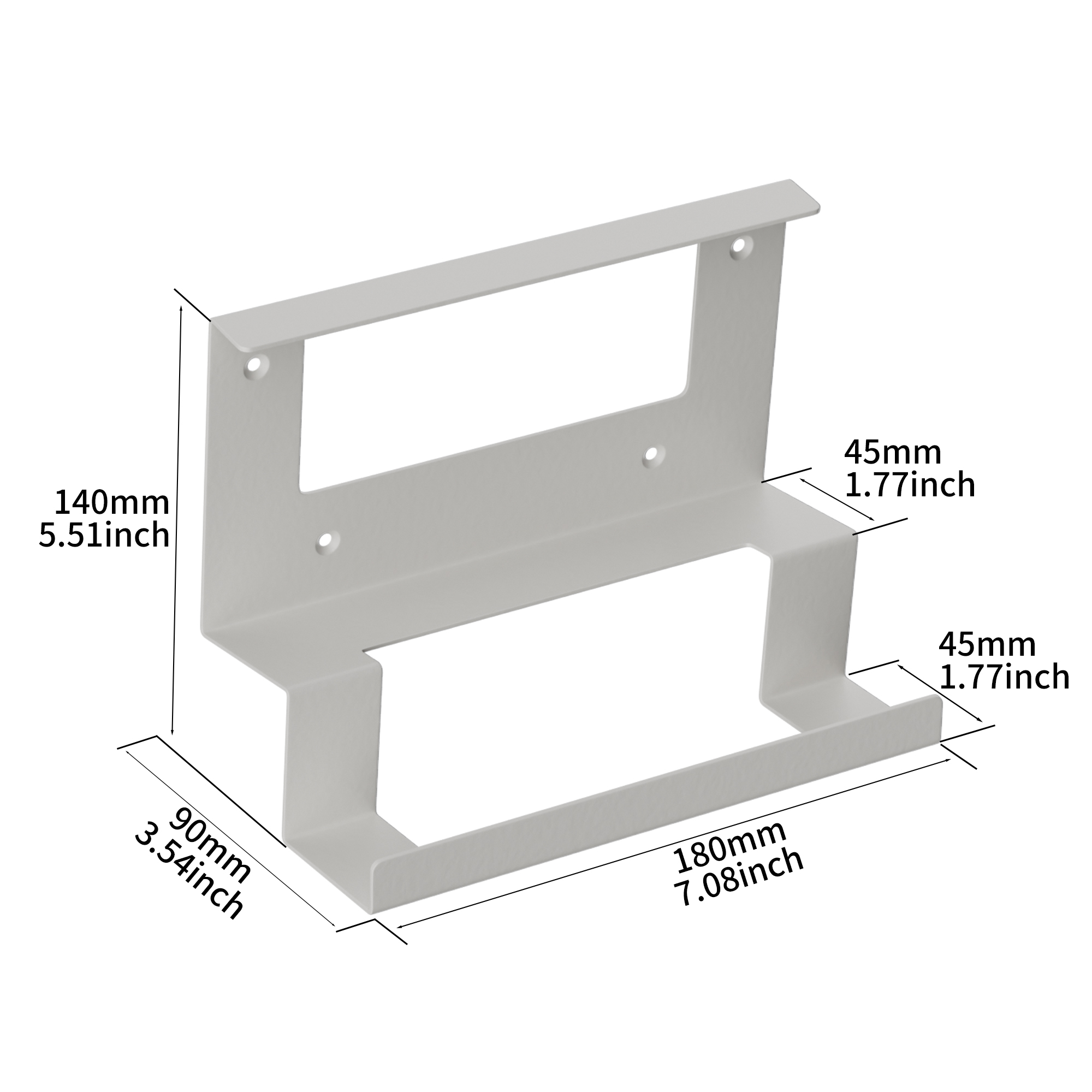 Gen3-R1 Starlink Gen 3 2-in-1 Space-Saving Router & Power Supply Wall Mount Kit