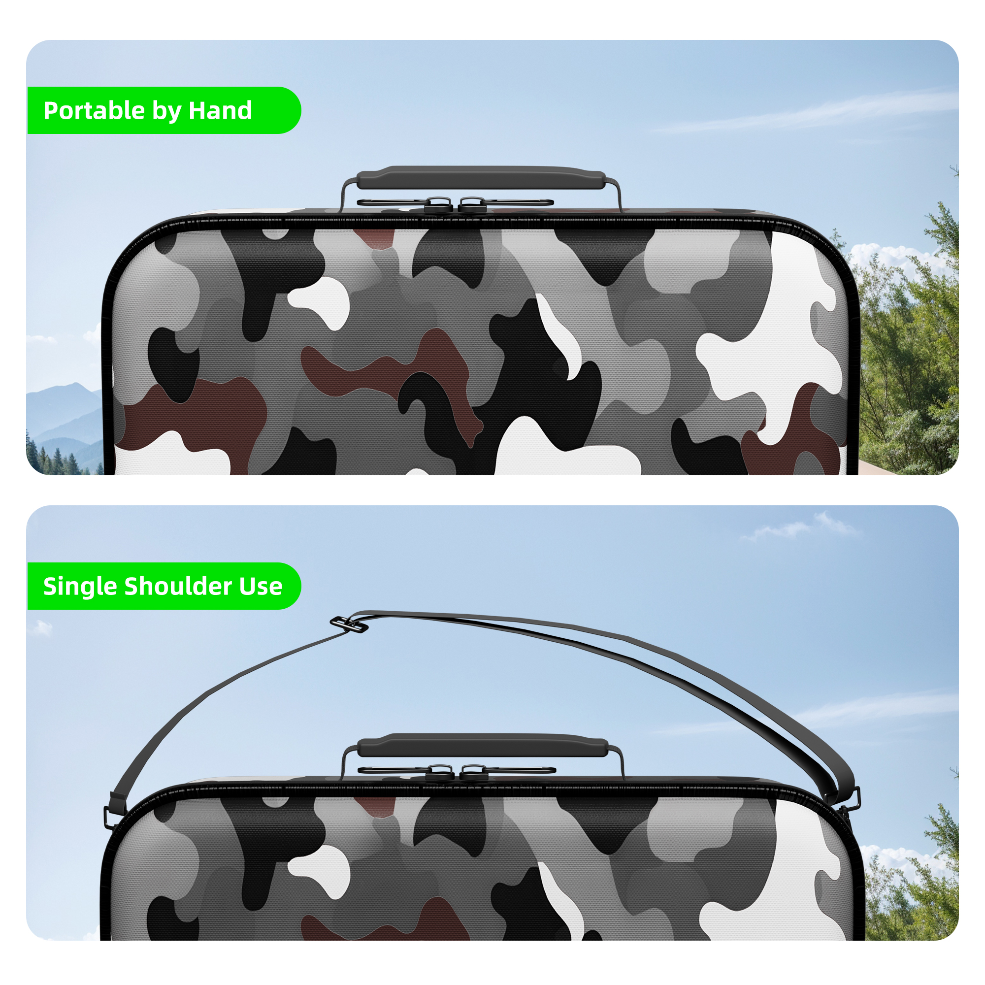 MINI-BAG4 Starlink Mini EVA Camo Hard Shell Travel Protective Case with Organized Storage