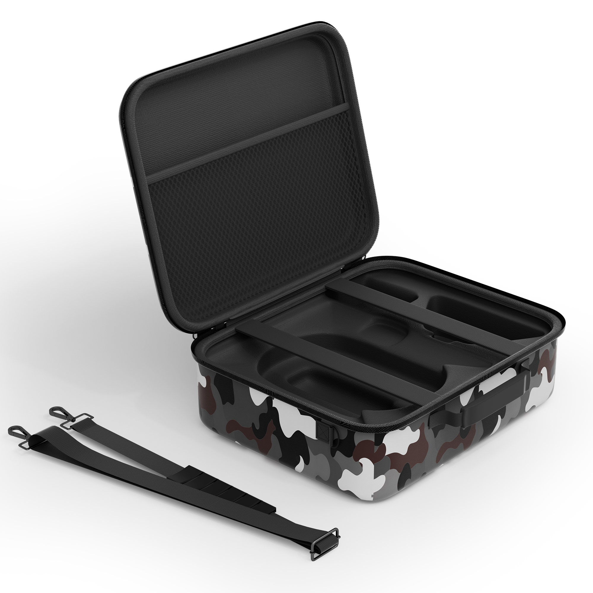 MINI-BAG4 Starlink Mini EVA Camo Hard Shell Travel Protective Case with Organized Storage