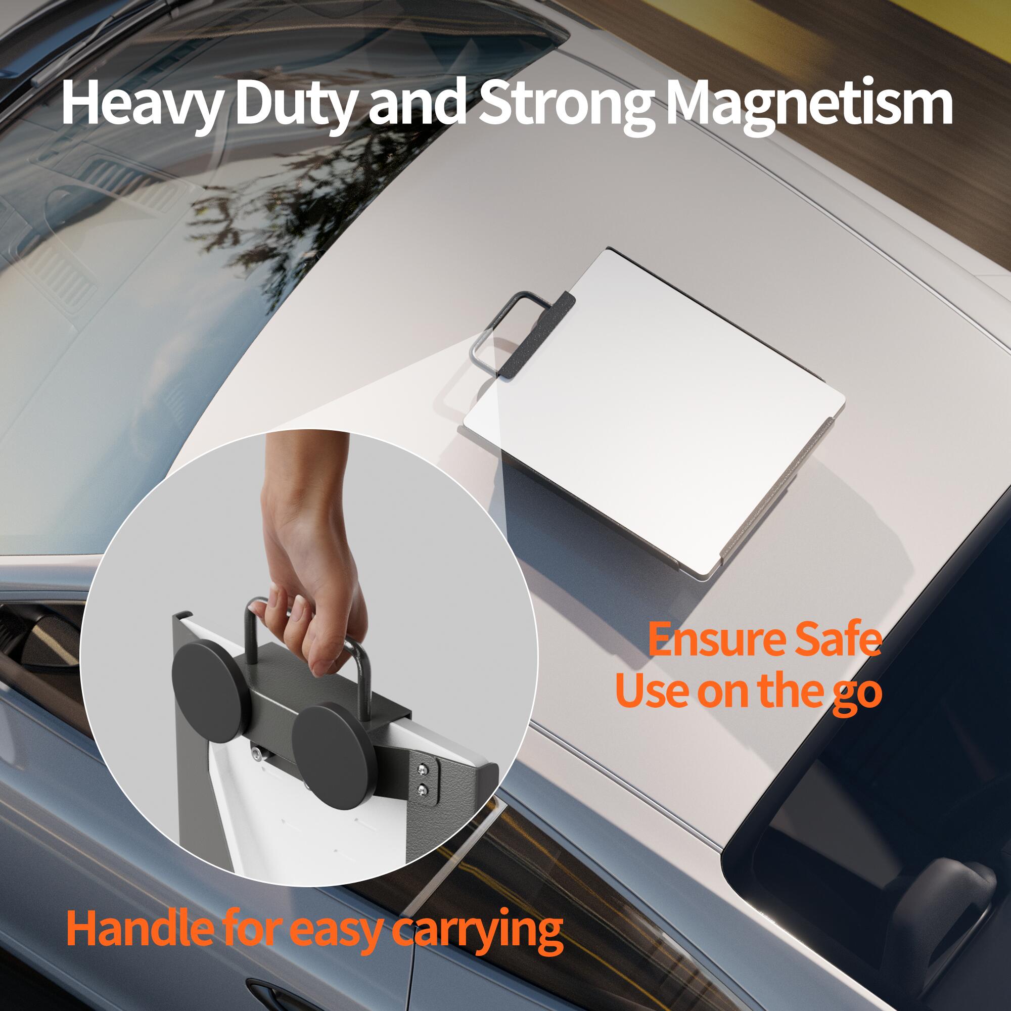 MINI-BR5 Starlink Mini Portable Magnetic Roof Mount with Powerful Magnets and No Drill Installation