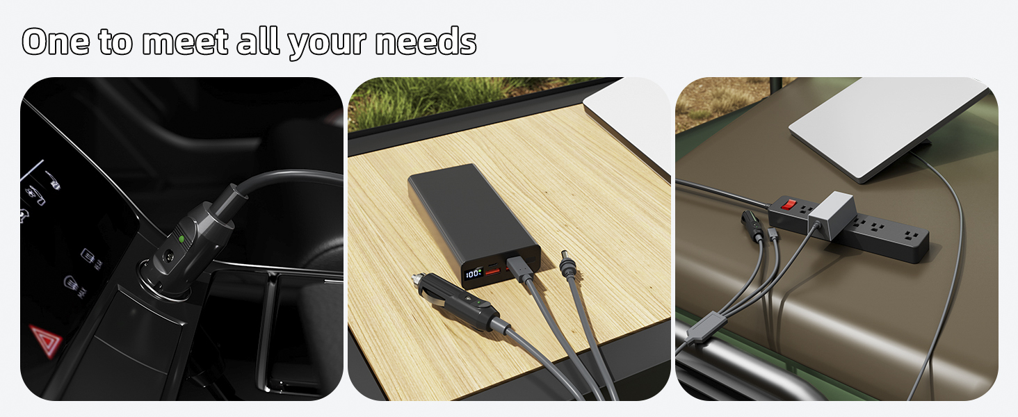 MINI-DC-3 Starlink Mini 3 in 1 Power Cable Wide Application