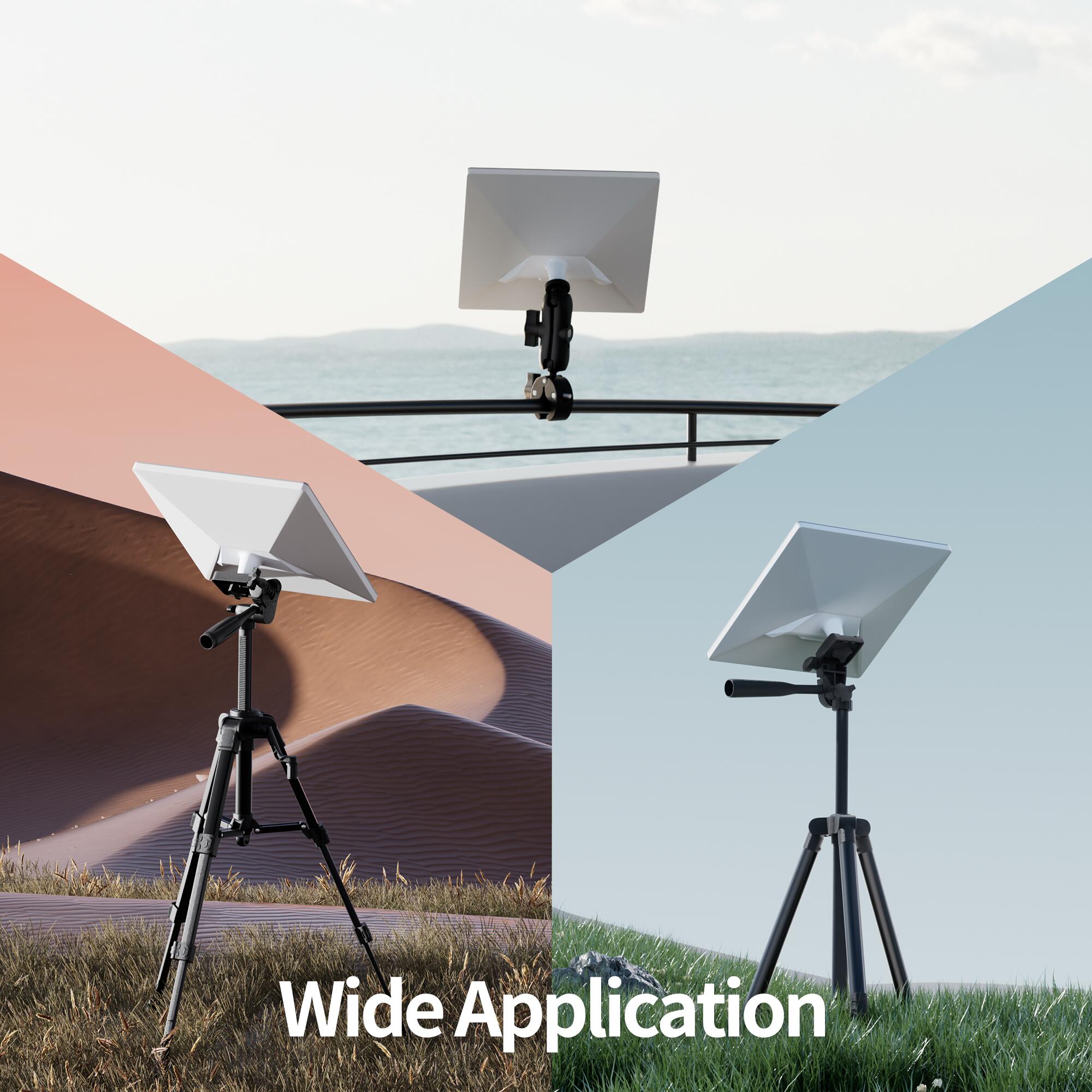 MINI-DM1 Starlink Mini Tripod Mount Adapter for 1/4″-20 Threaded Pattern Tripod