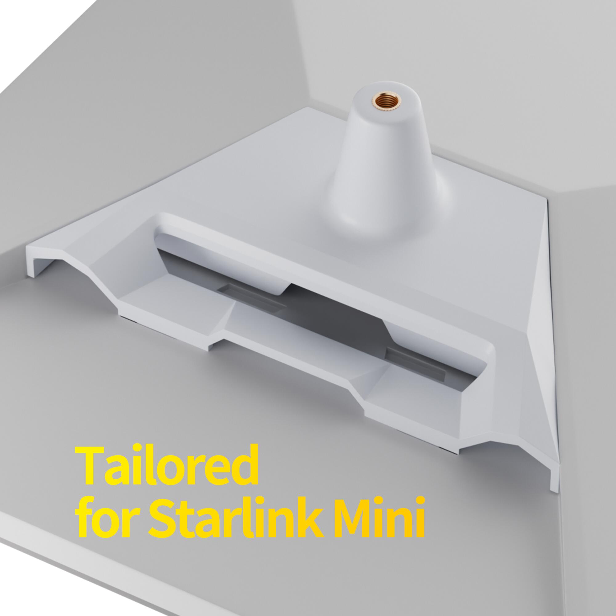 MINI-DM1 Starlink Mini Tripod Mount Adapter for 1/4″-20 Threaded Pattern Tripod