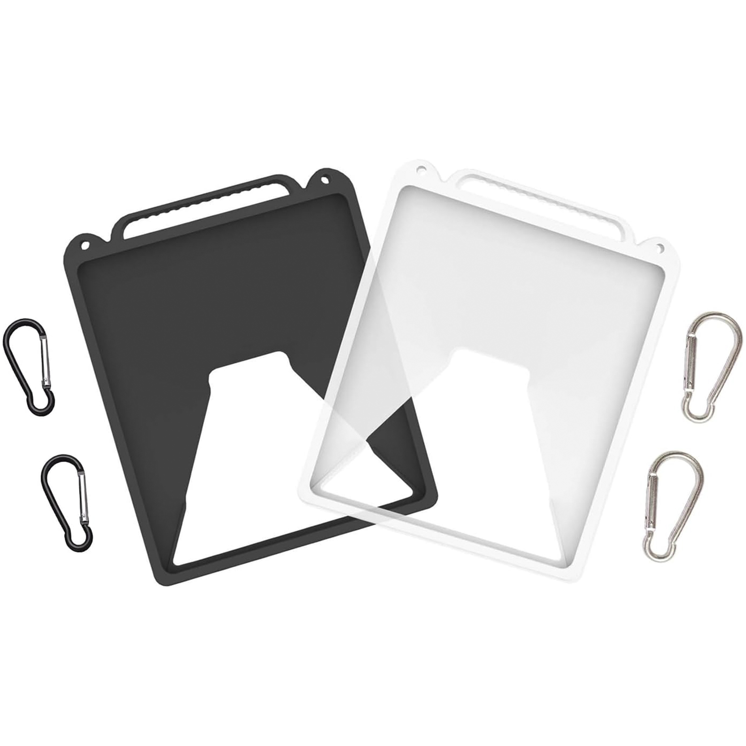 MINI-PC2 Starlink Mini Silicone Protective Cover with Spring Hooks – White & Black