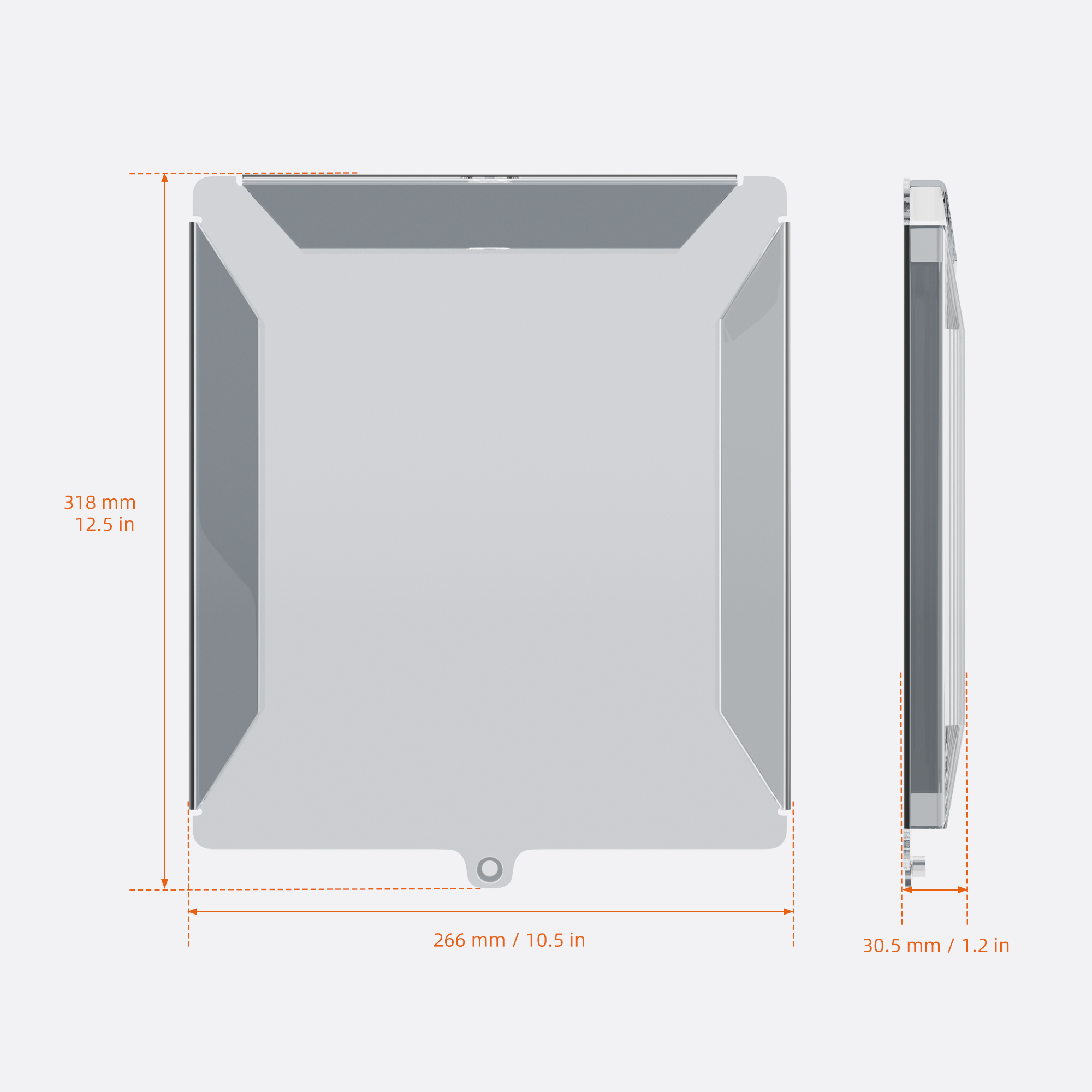 MINI-PC3 Starlink Mini HDPE Hard Protective Cover Impact Resistant & Scratch Resistant