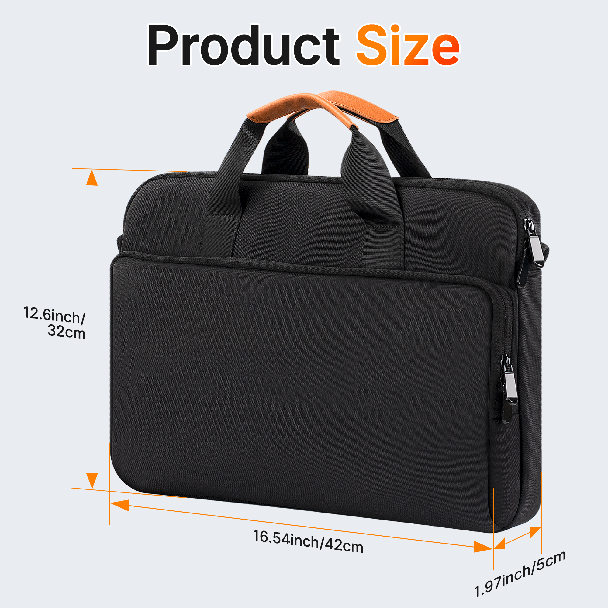 Mini-BAG5-BK Starlink Mini 16.54″ Carrying Case Briefcase Messenger Bag with Shoulder Strap