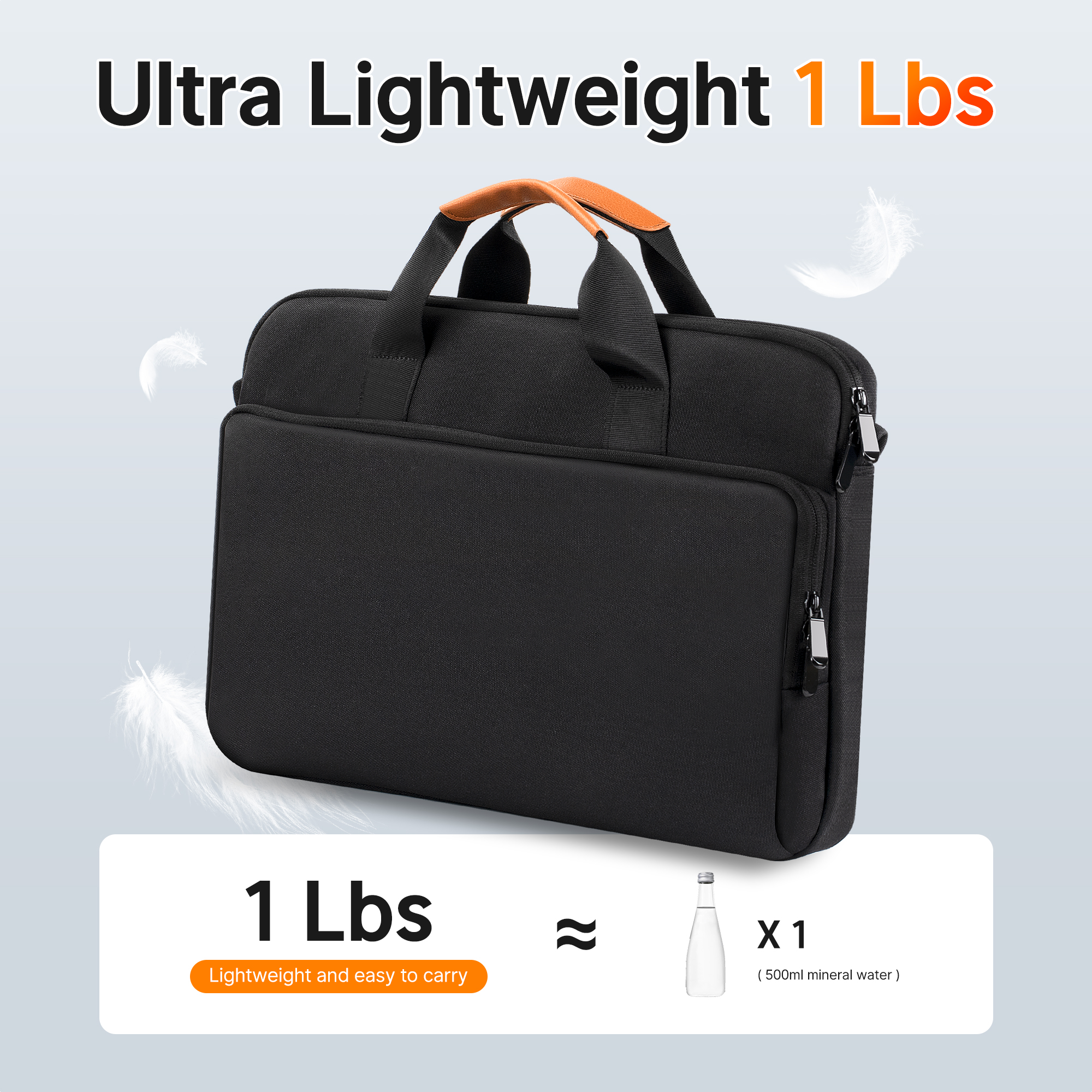 Mini-BAG5-BK Starlink Mini 16.54″ Carrying Case Briefcase Messenger Bag with Shoulder Strap