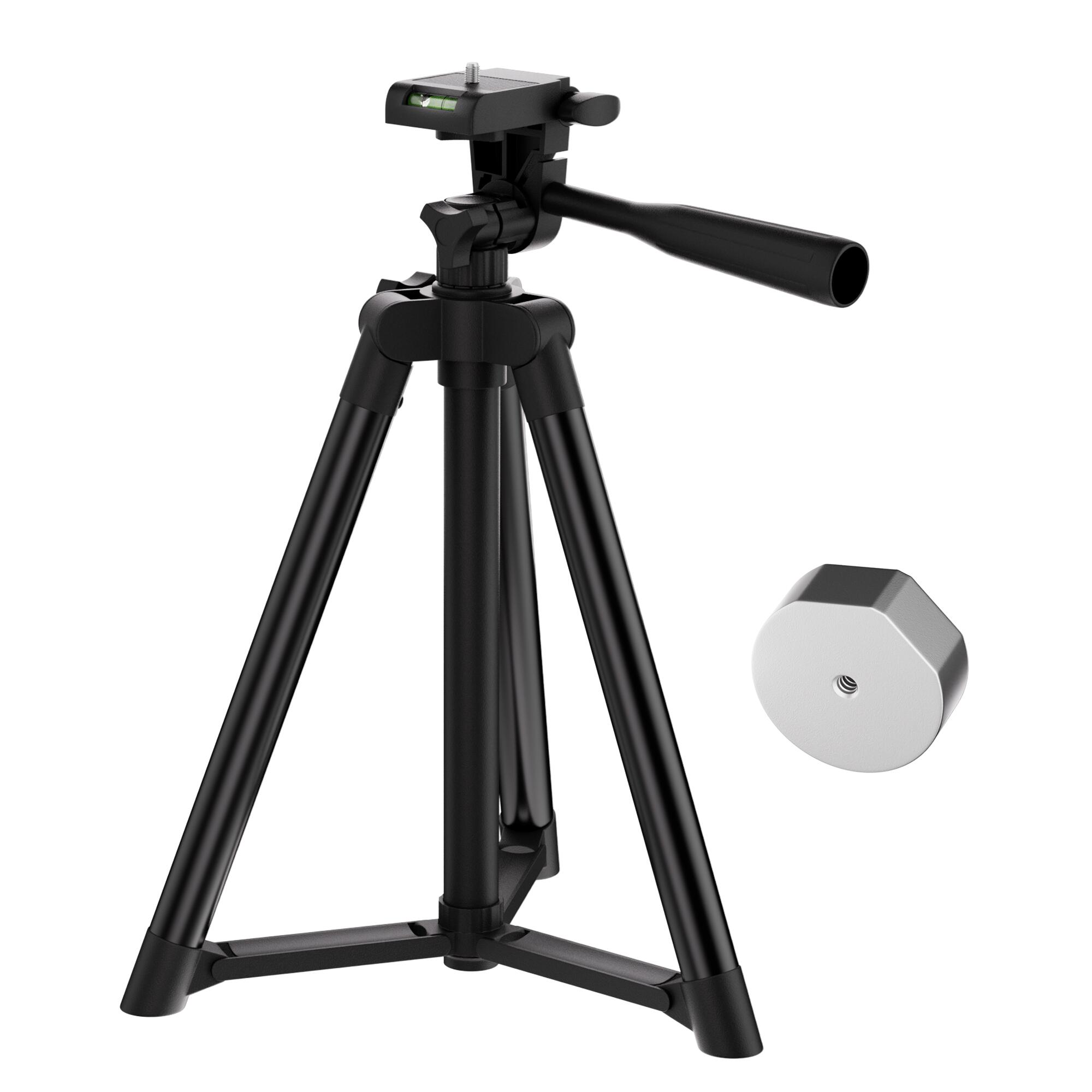 MINI-BR2 18.9″ Starlink Mini Extendable Tripod with Mount Adapter and Bubble Level