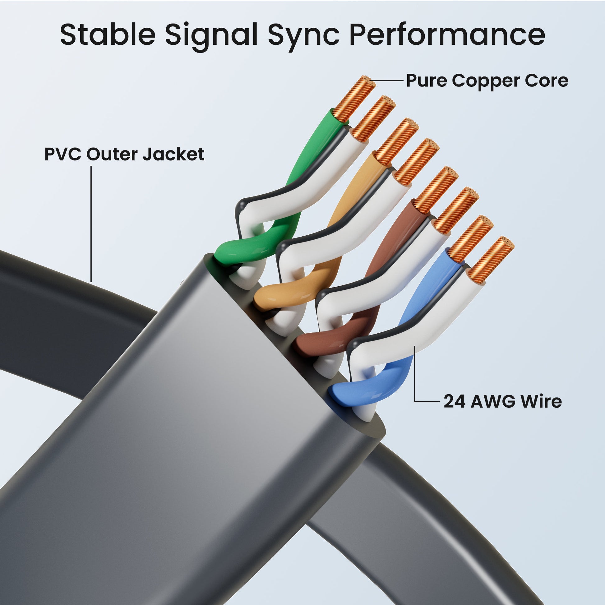 GEN3 CABLE-F Starlink Gen 3 Standard Flat Ethernet Cable for Tight Spaces- 32.8FT