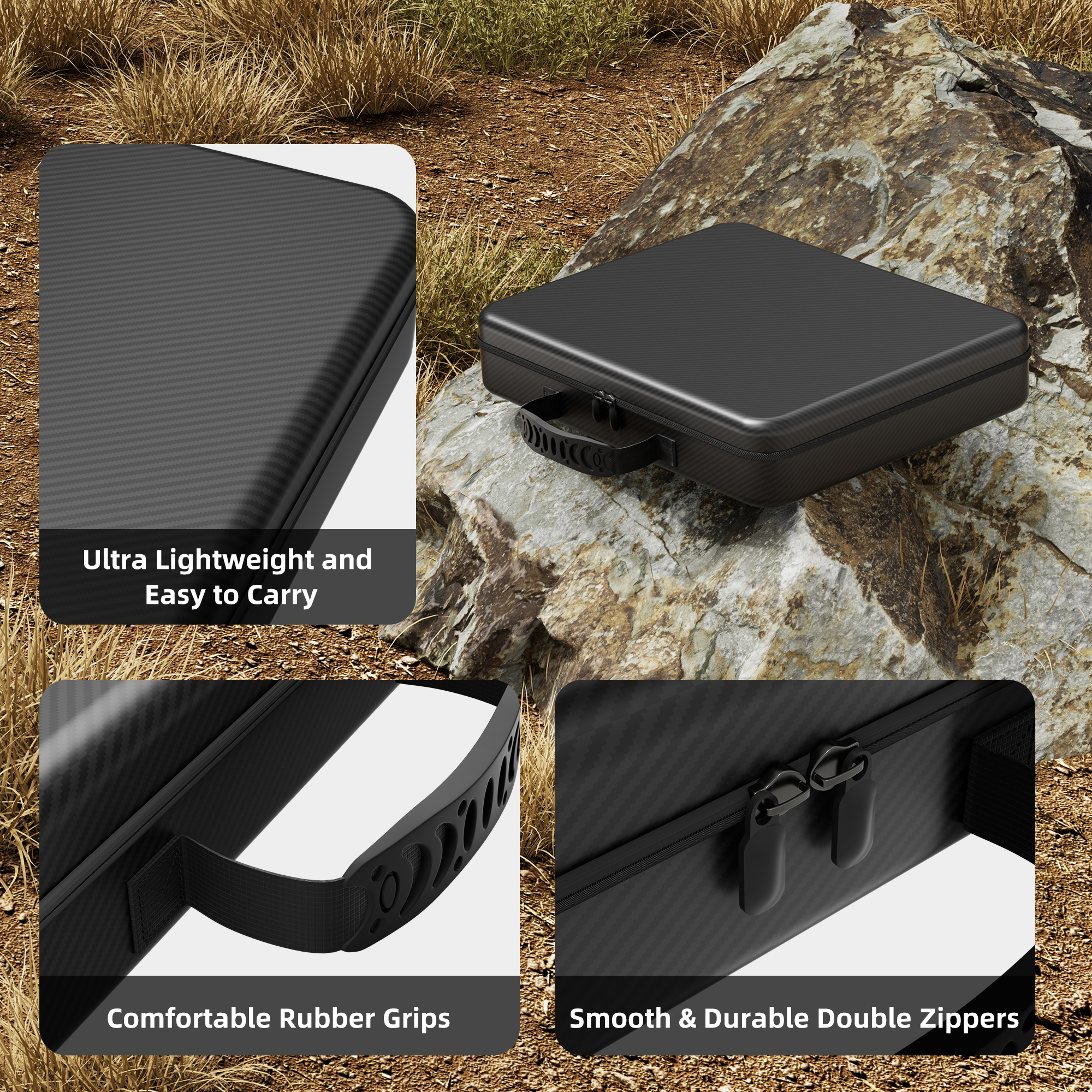 Mini-BAG7 Starlink Mini Lightweight Travel Protective Case with Accessories Storage