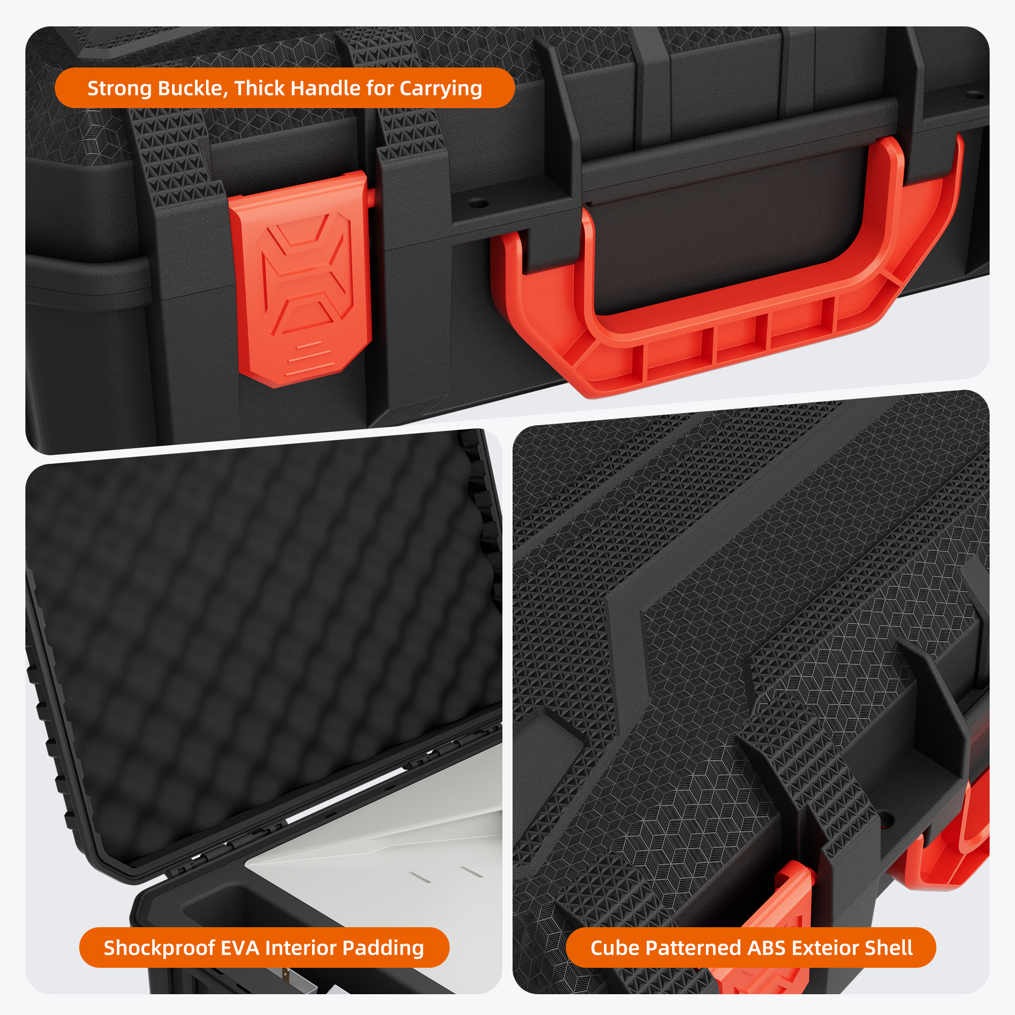 Mini-BAG8 Starlink Mini PP Hard Protective Travel Case with Custom Foam Interior