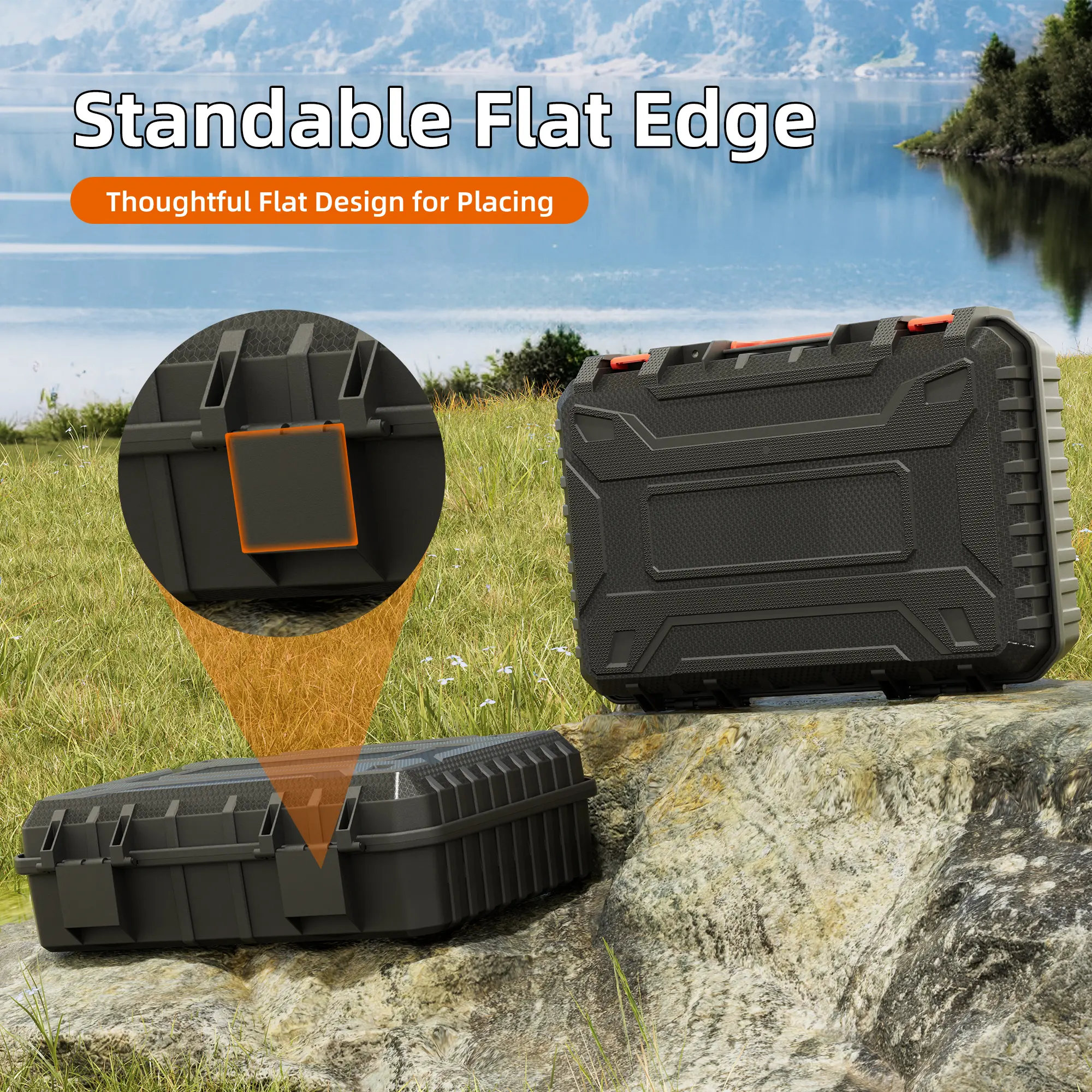 Starlink Mini PP Hard Protective Travel Case With Custom Foam Interior
