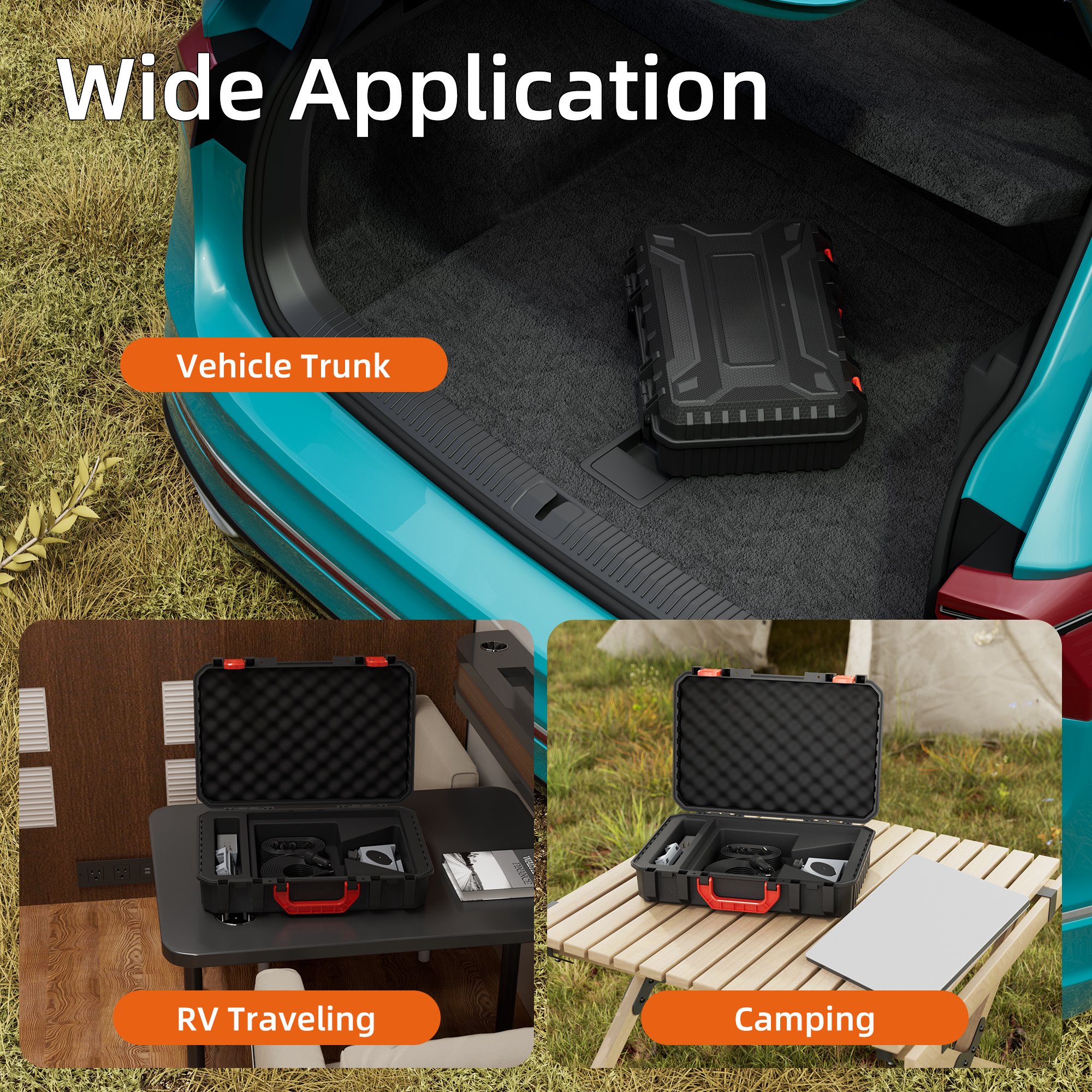 Mini-BAG8 Starlink Mini PP Hard Protective Travel Case with Custom Foam Interior