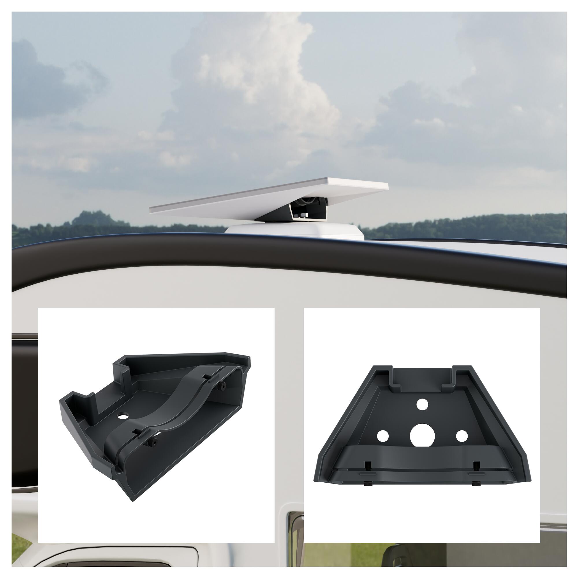 MINI-DM7-TP Starlink Mini Mobility Mount Aluminum Alloy Anti-Theft Kickstand Kit