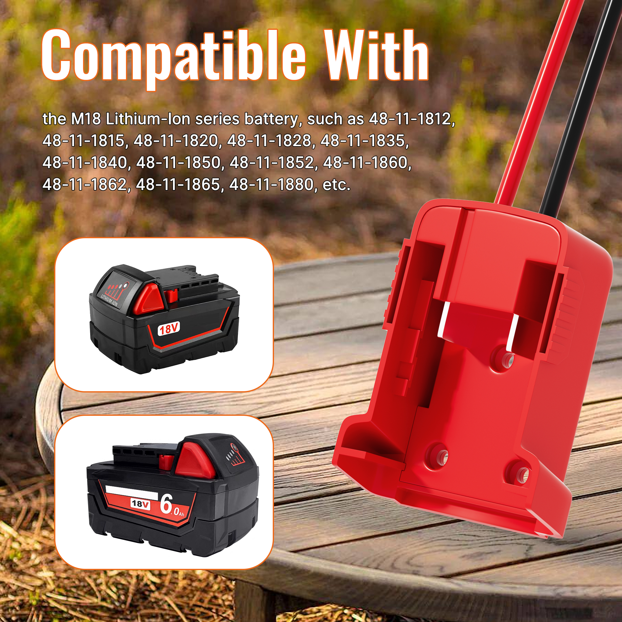 Milwaukee Adapter Jump Starter Adapter For Milwaukee For M