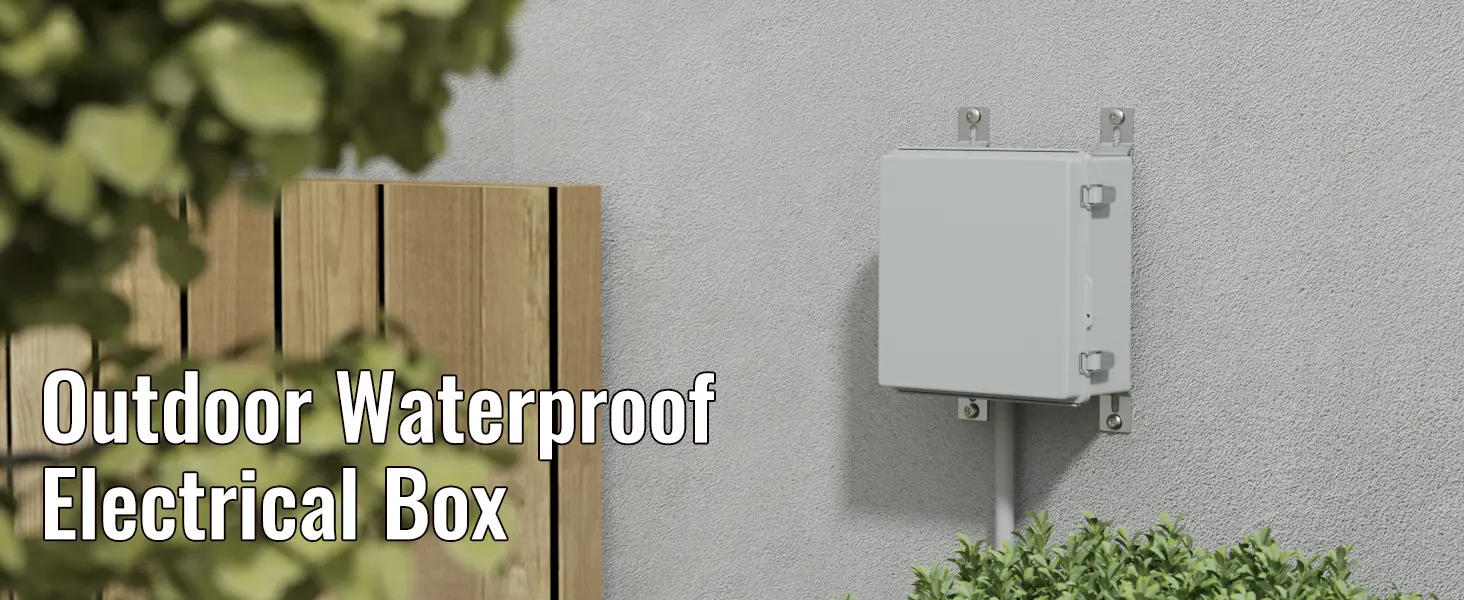 ABS Plastic Outdoor Electrical Junction Box - 13.2