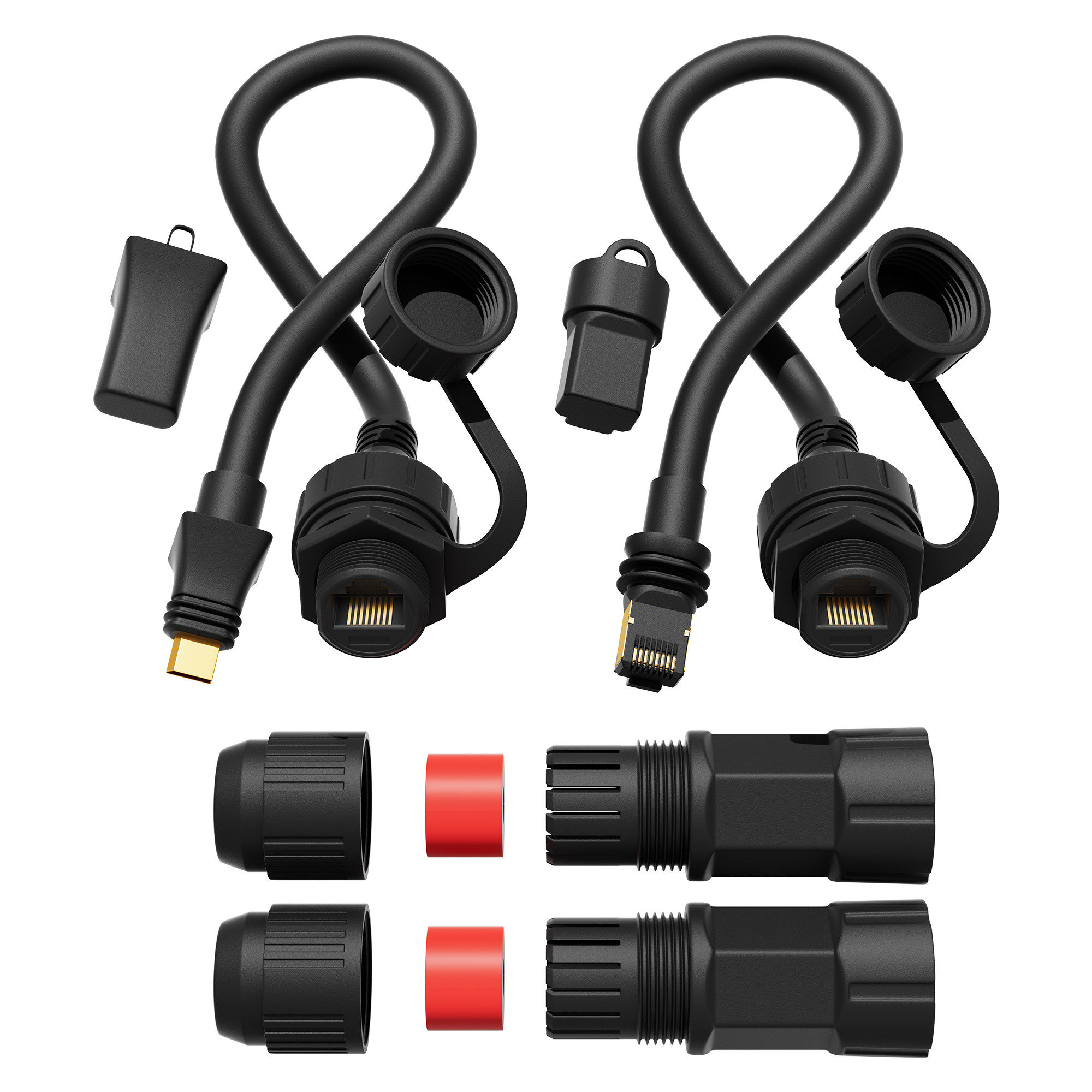 Enterprise-RJ45 Starlink Enterprise Ethernet Adapter – SPX Plug to RJ45 Cable Extension