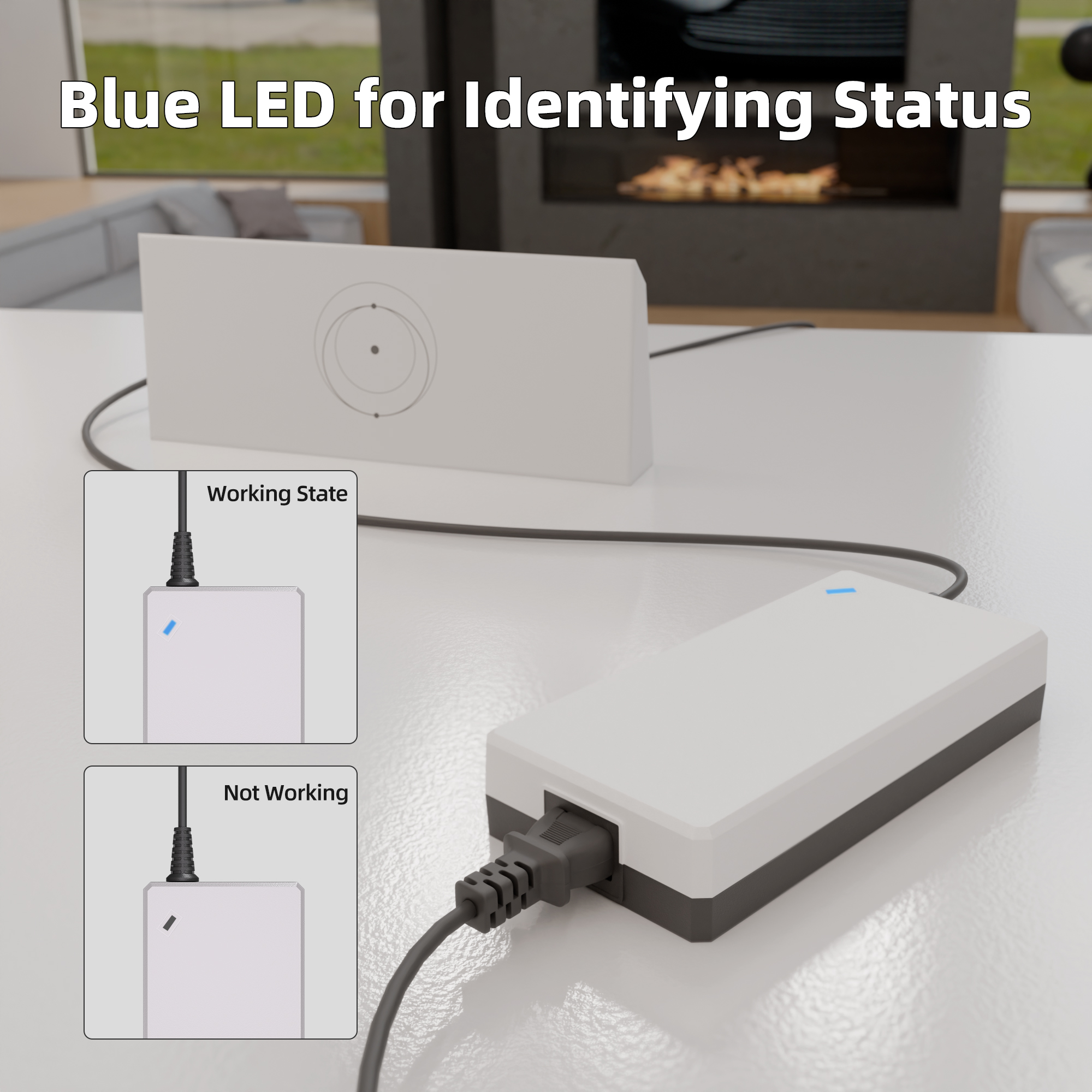 GEN3-ACDC-1 Starlink Gen 3 195W AC to DC Power Supply Adapter with AC Cord
