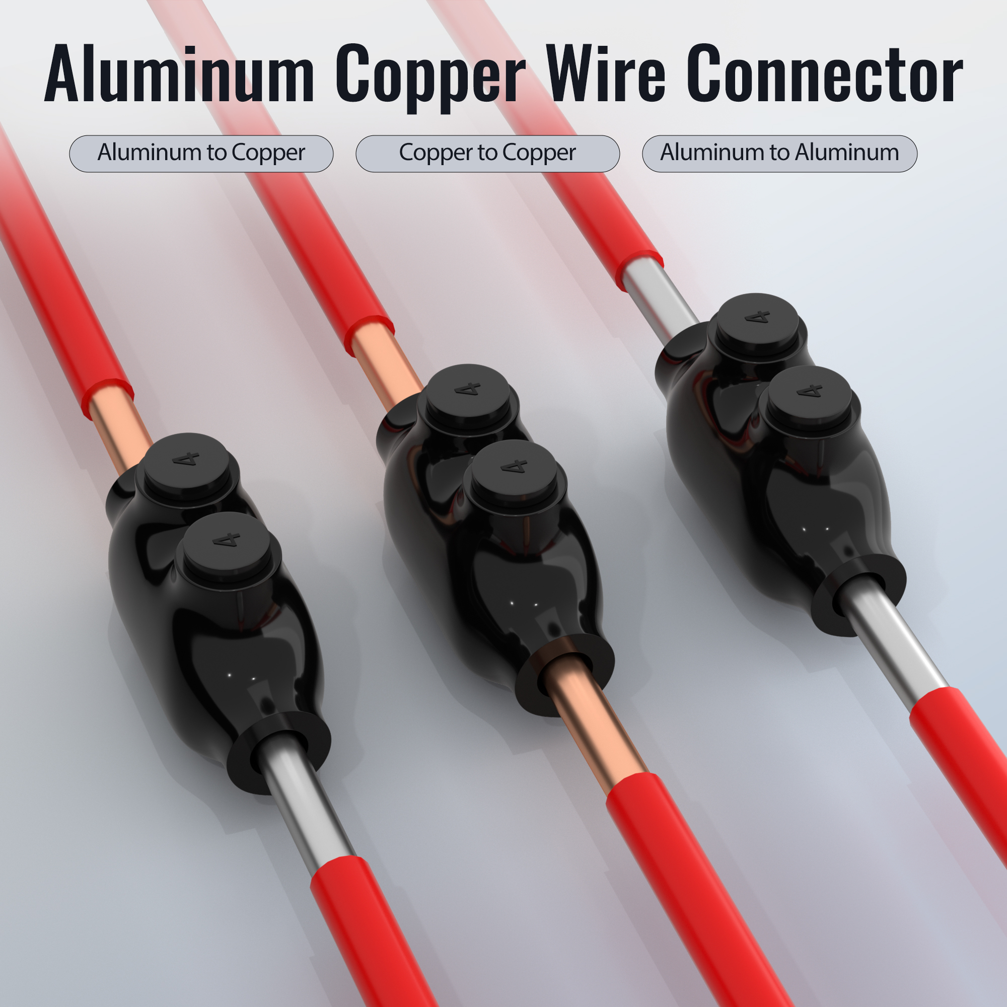 ITC-101-4AWG 4 AWG – 14 AWG 2-Port Multi-Tap In-Line Wire Entry Pre-Insulated Connector
