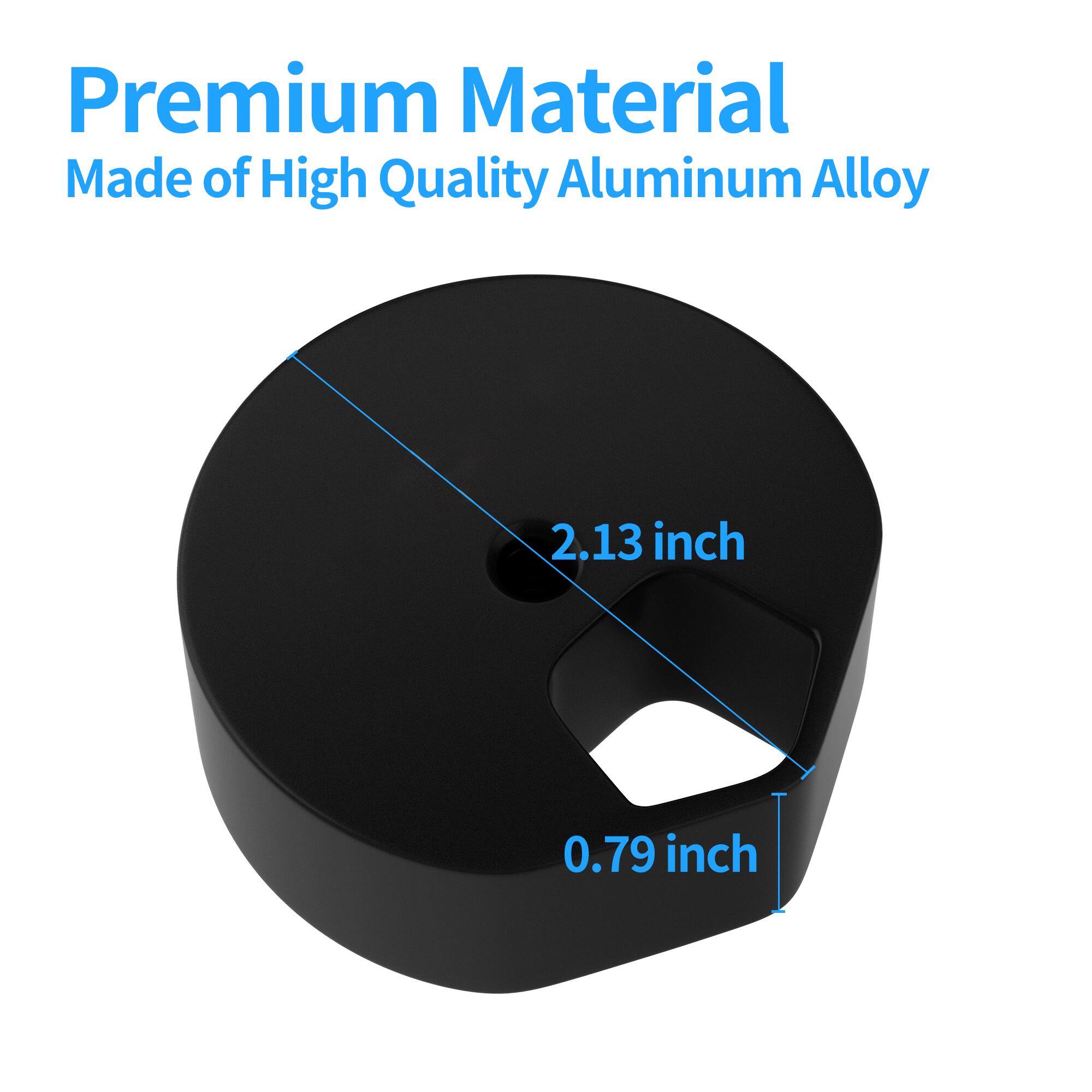 MINI-BA Aluminum Alloy Starlink Mini Tripod Adapter – 1/4″-20 Thread – Fits Pipe Adapter