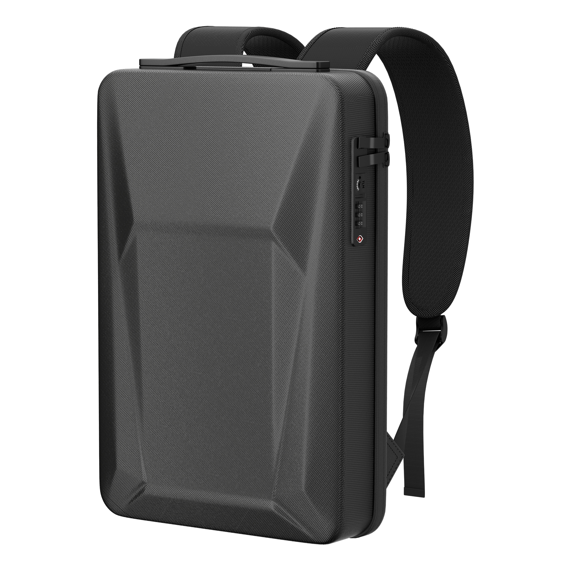 MINI-BAG9 Starlink Mini Hard Shell Anti-theft Backpack with TSA Lock & USB Ports