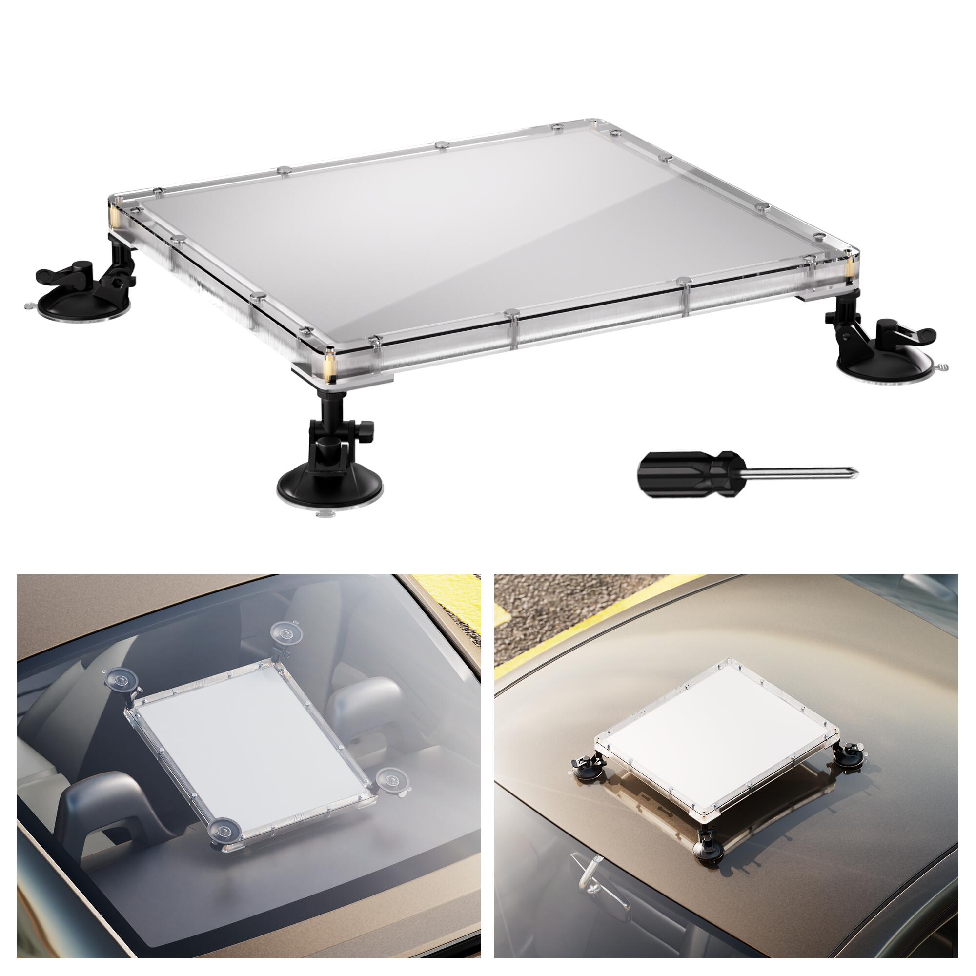 MINI-BR11 Starlink MINI Hard Shell Protective Cover with Suction Cup Mount for Car Window