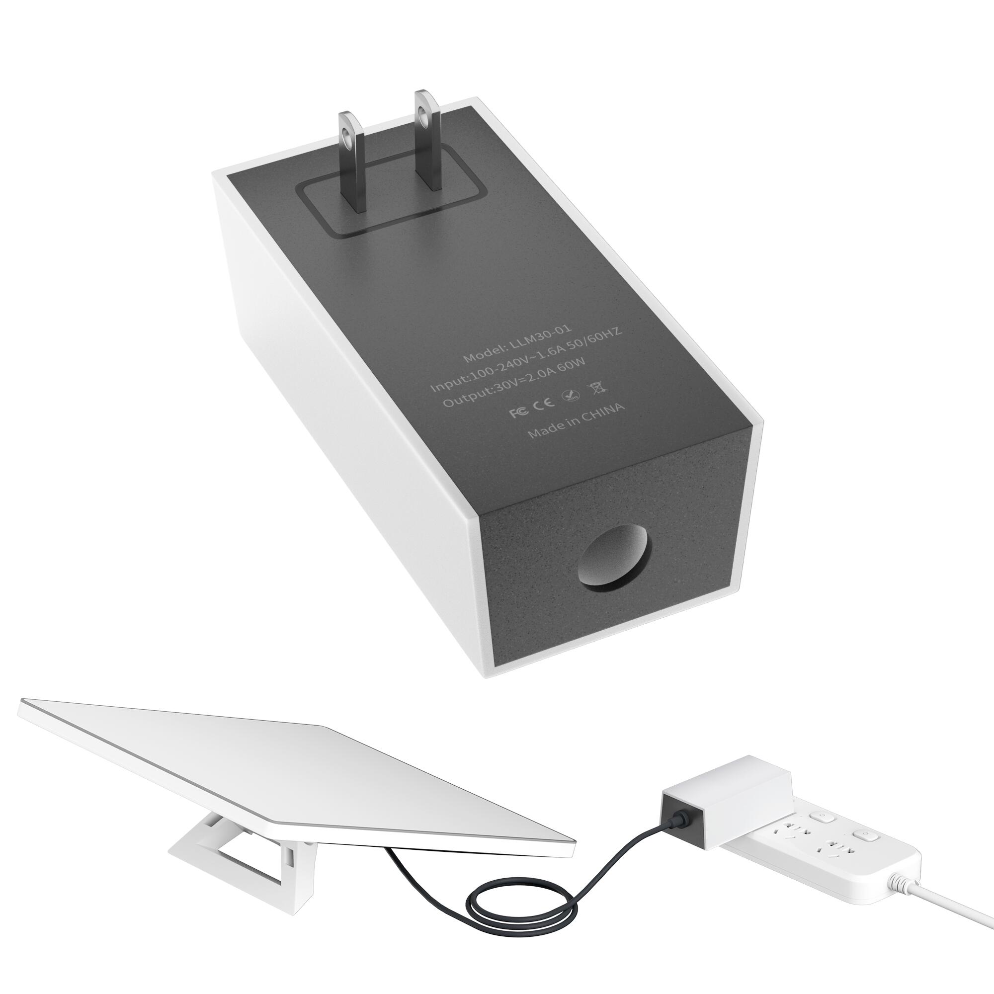 MINI-POW1 Starlink Mini Power Supply Adapter with 60W AC 100-240V Global Voltage