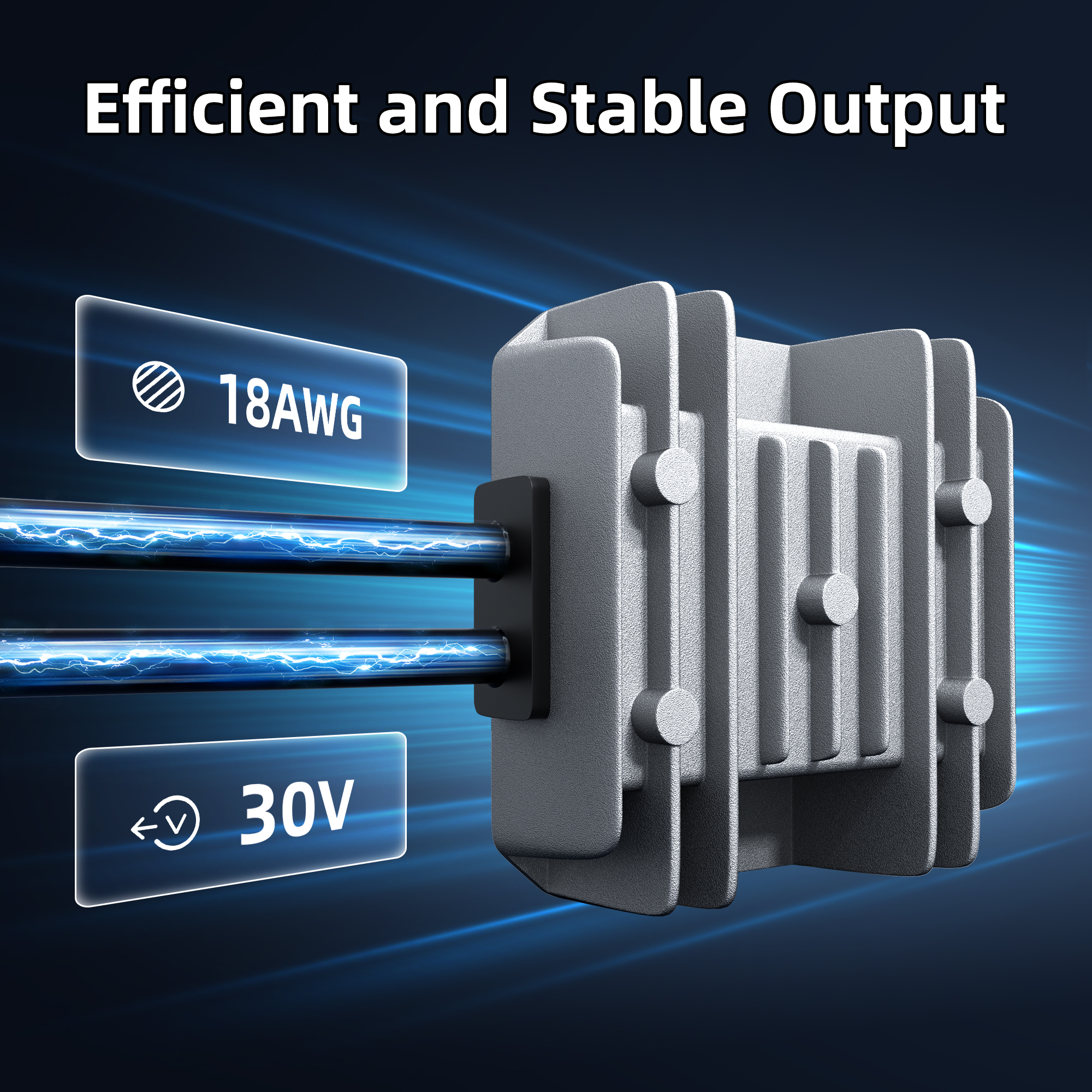 DC-DC30V3.5A-DR-14 Starlink Mini Car Charger with 12V/24V to 30V Step-Up Power Cable 3.6A Vehicle Accessory Plug