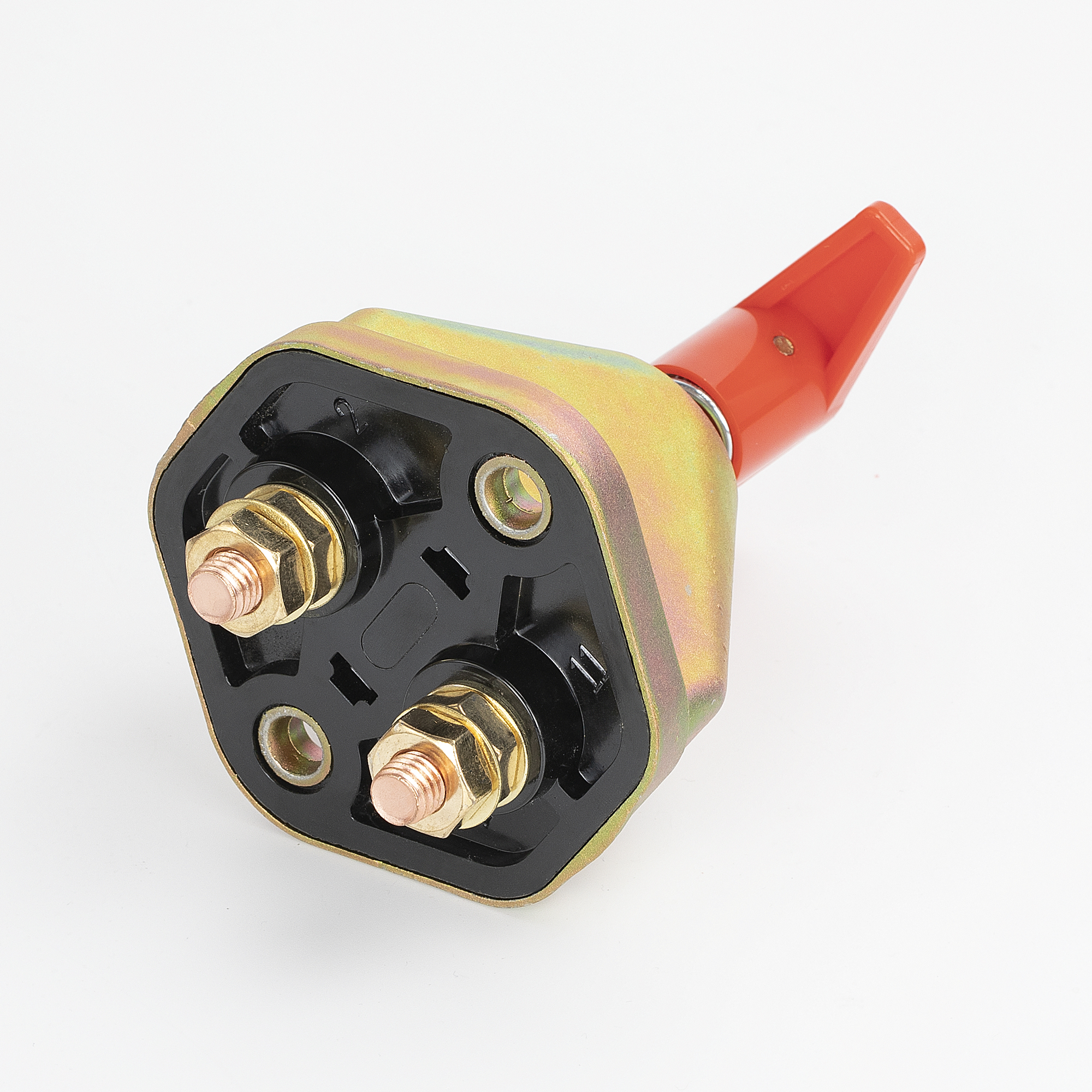 ASW-A02 100A 12-24V DC Battery Isolator Switch Master Cutoff with Push-Pull T-Handle for Tractors & Agricultural Equipment